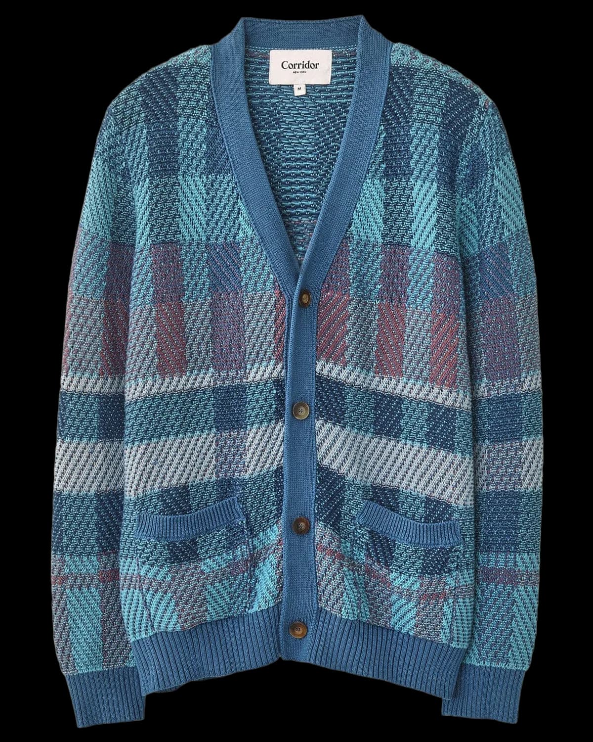 Blow Up Plaid Cardigan
