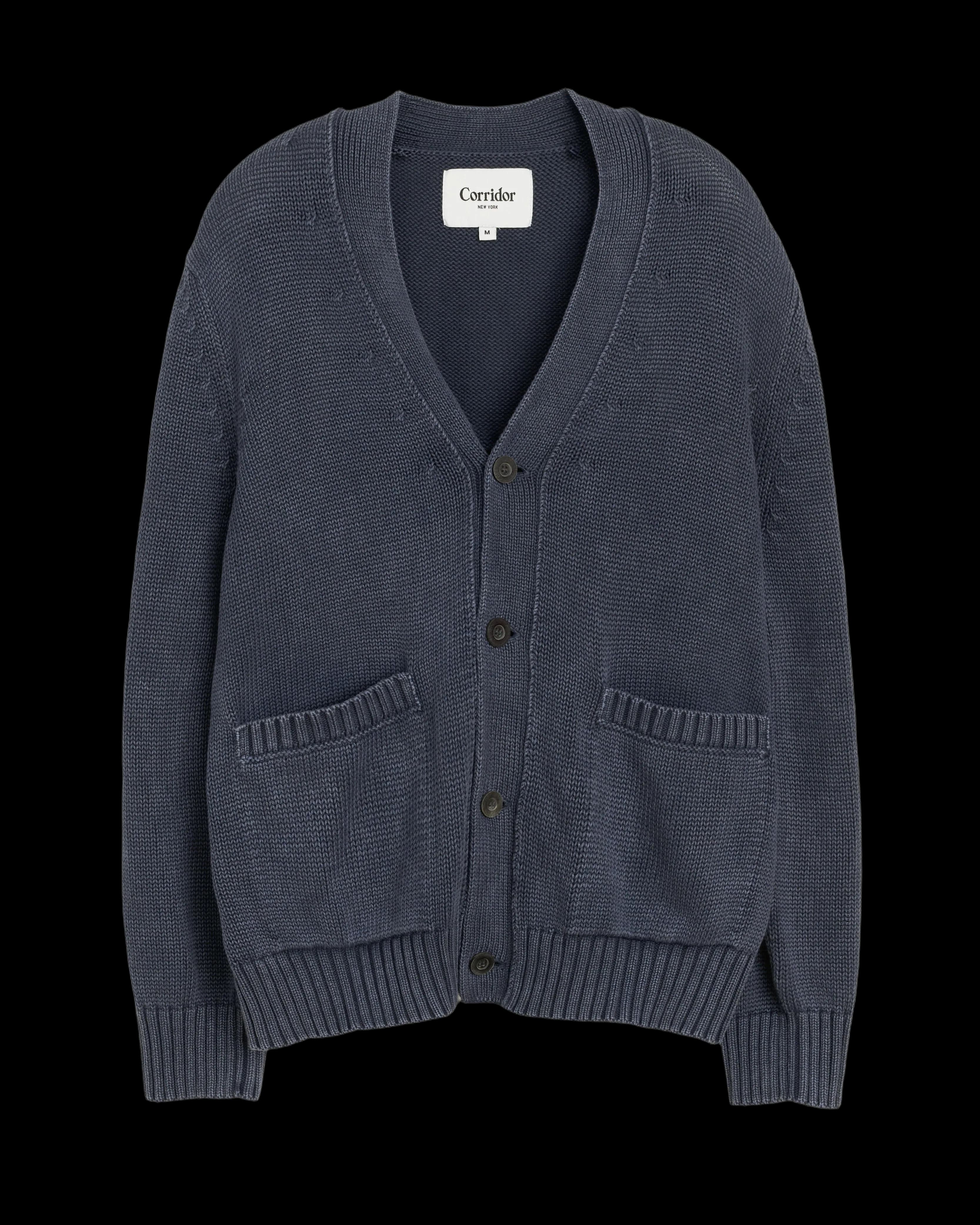 Acid Wash Cardigan