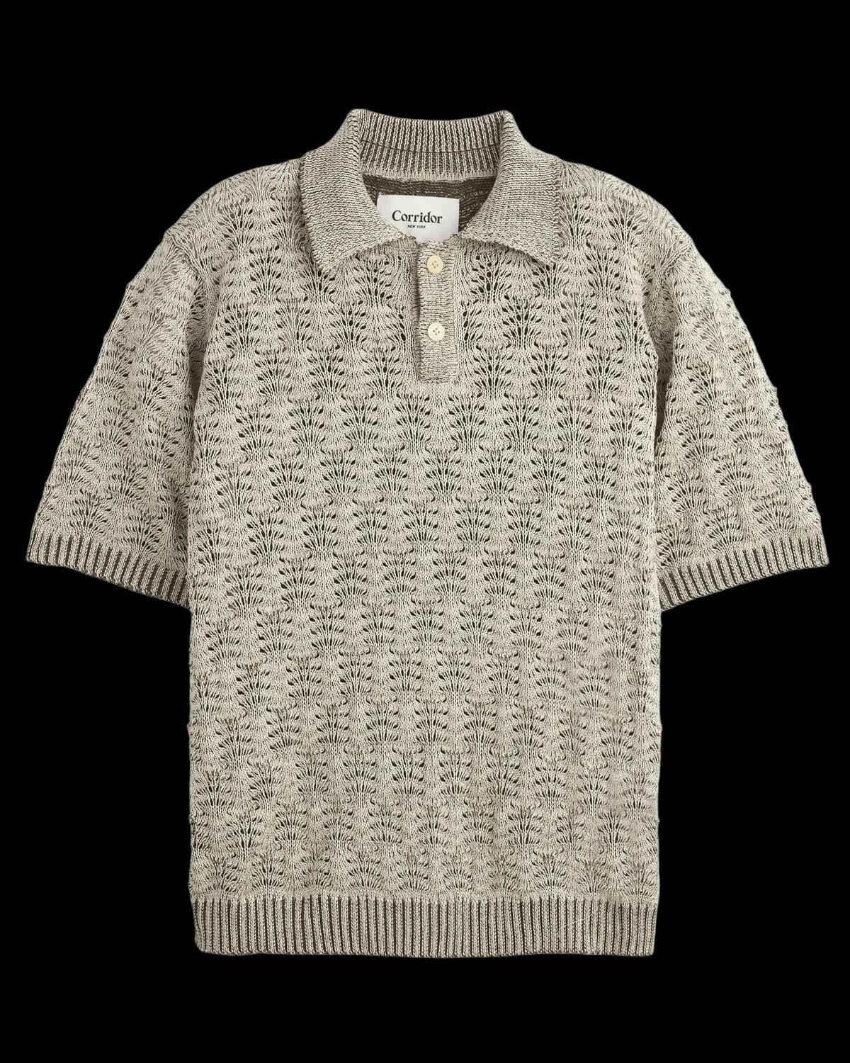Cable Lace Polo