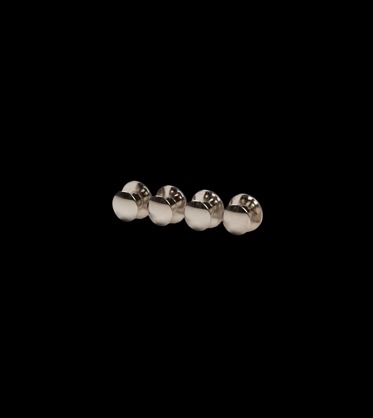 Codis Maya Rhodium Stud Set