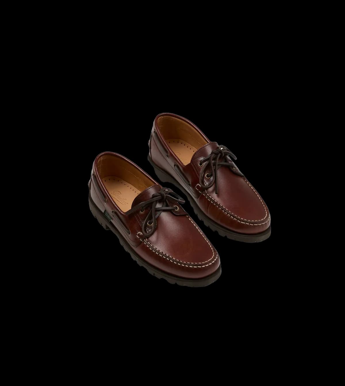 Paraboot Malo Lisse América Leather Boat Shoe
