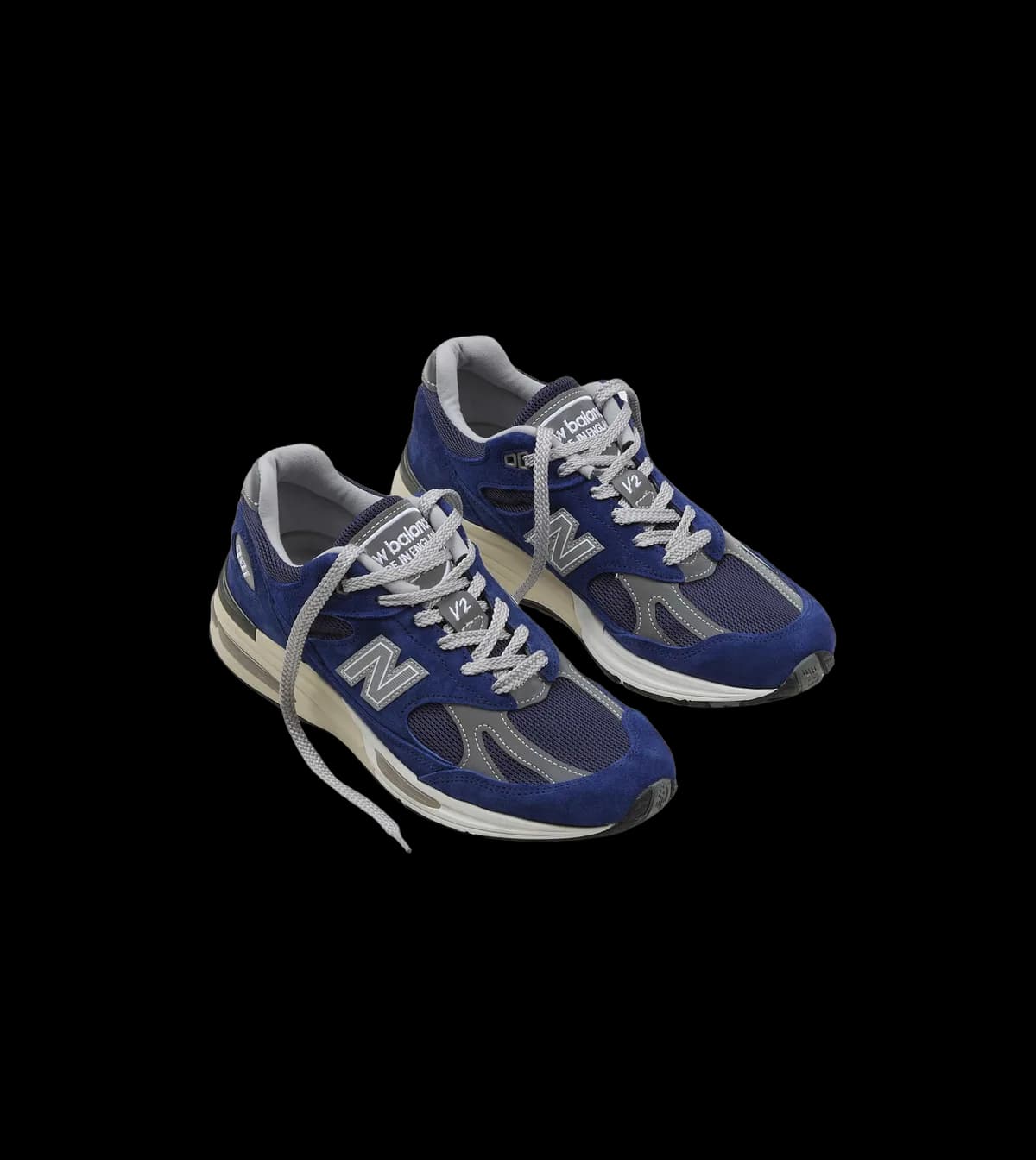 New Balance 'Vibrant Chroma' Limoges Blue Made in UK 991v2 Trainers