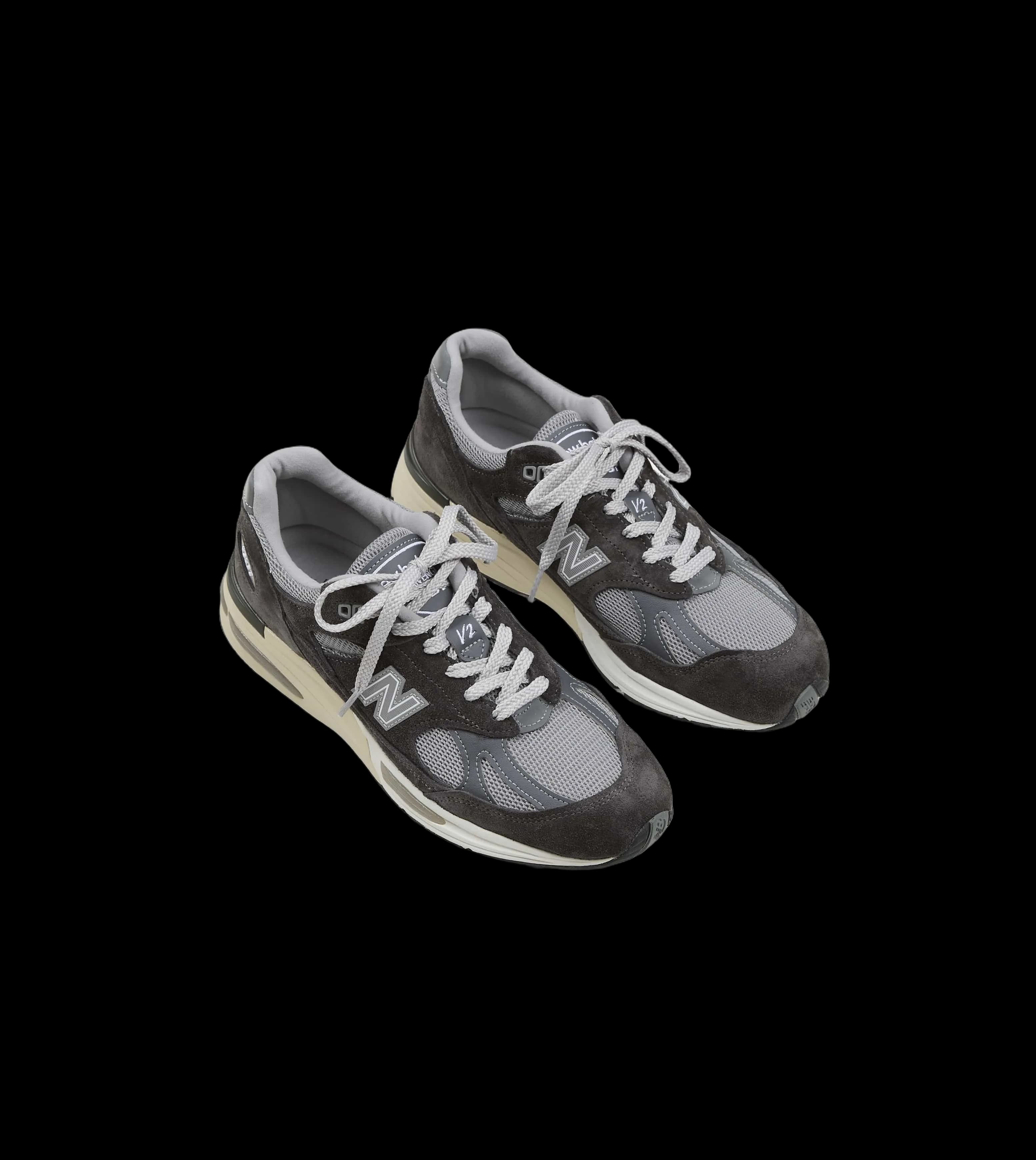 New Balance 'Elevated Essentials' Alloy Grey and Smoked Pearl Made in UK 991v2 Trainers
