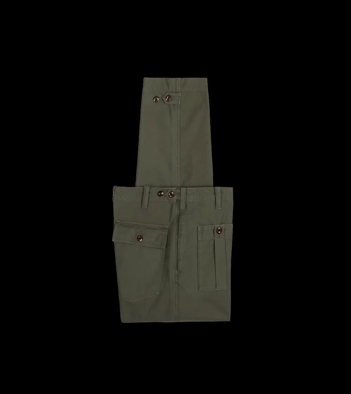 Olive Drab Cotton Fatigue Trouser