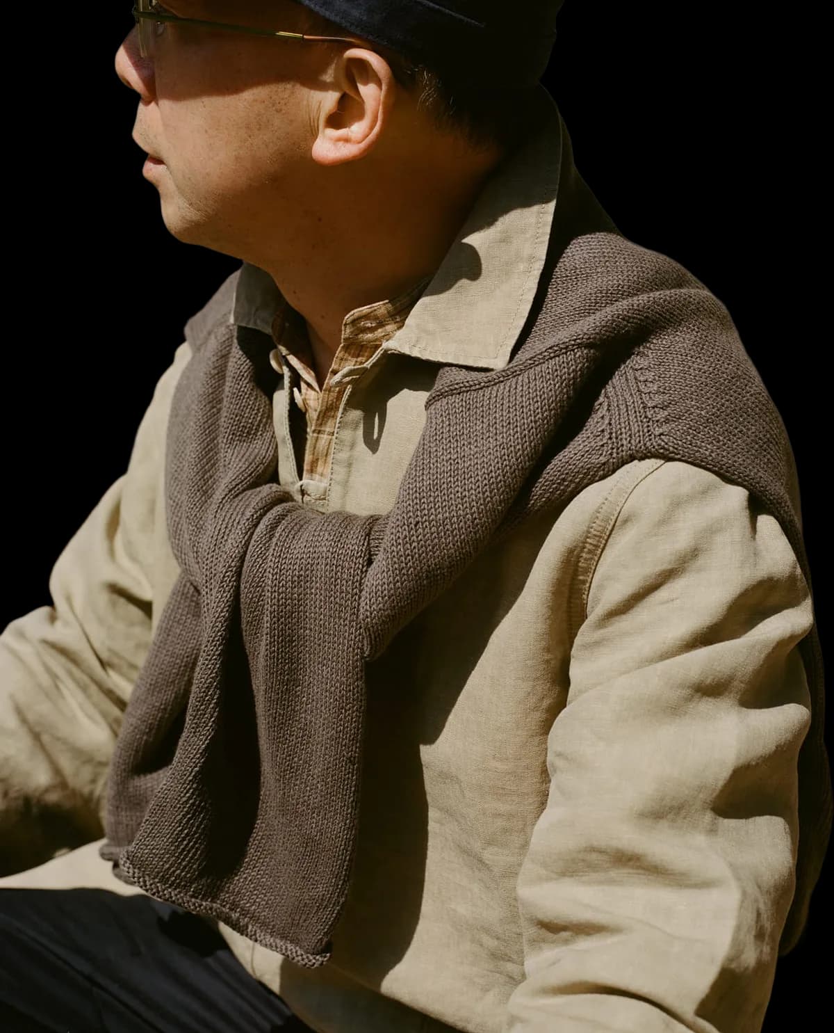 Sand Linen Smock