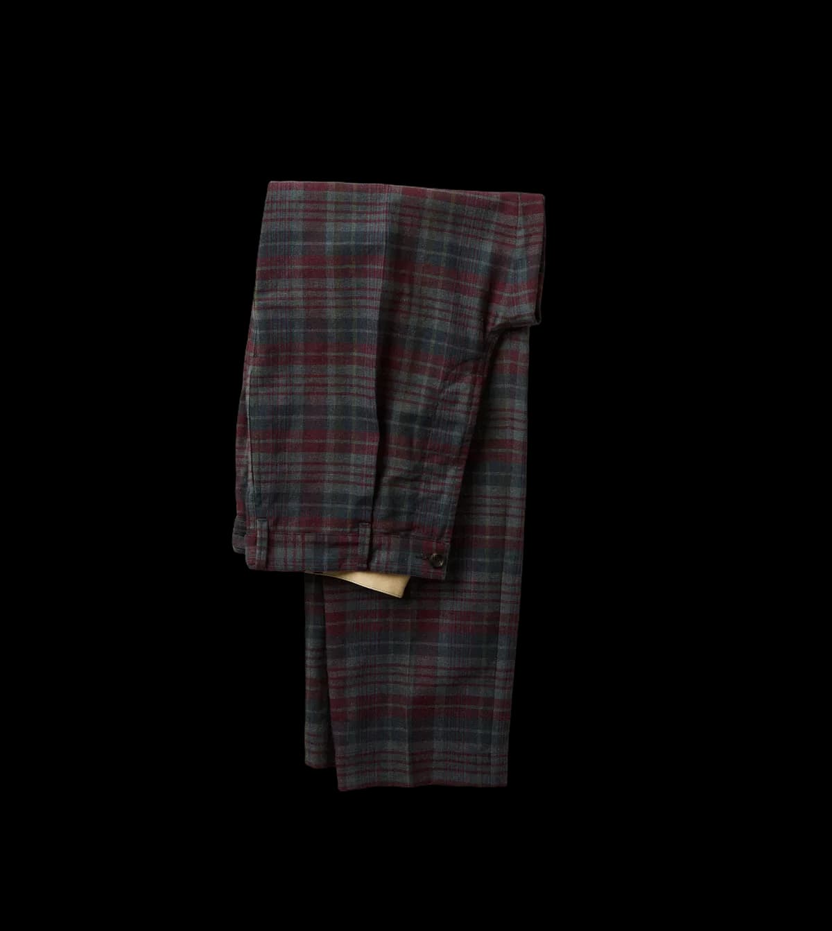 Madras Check Games Trouser