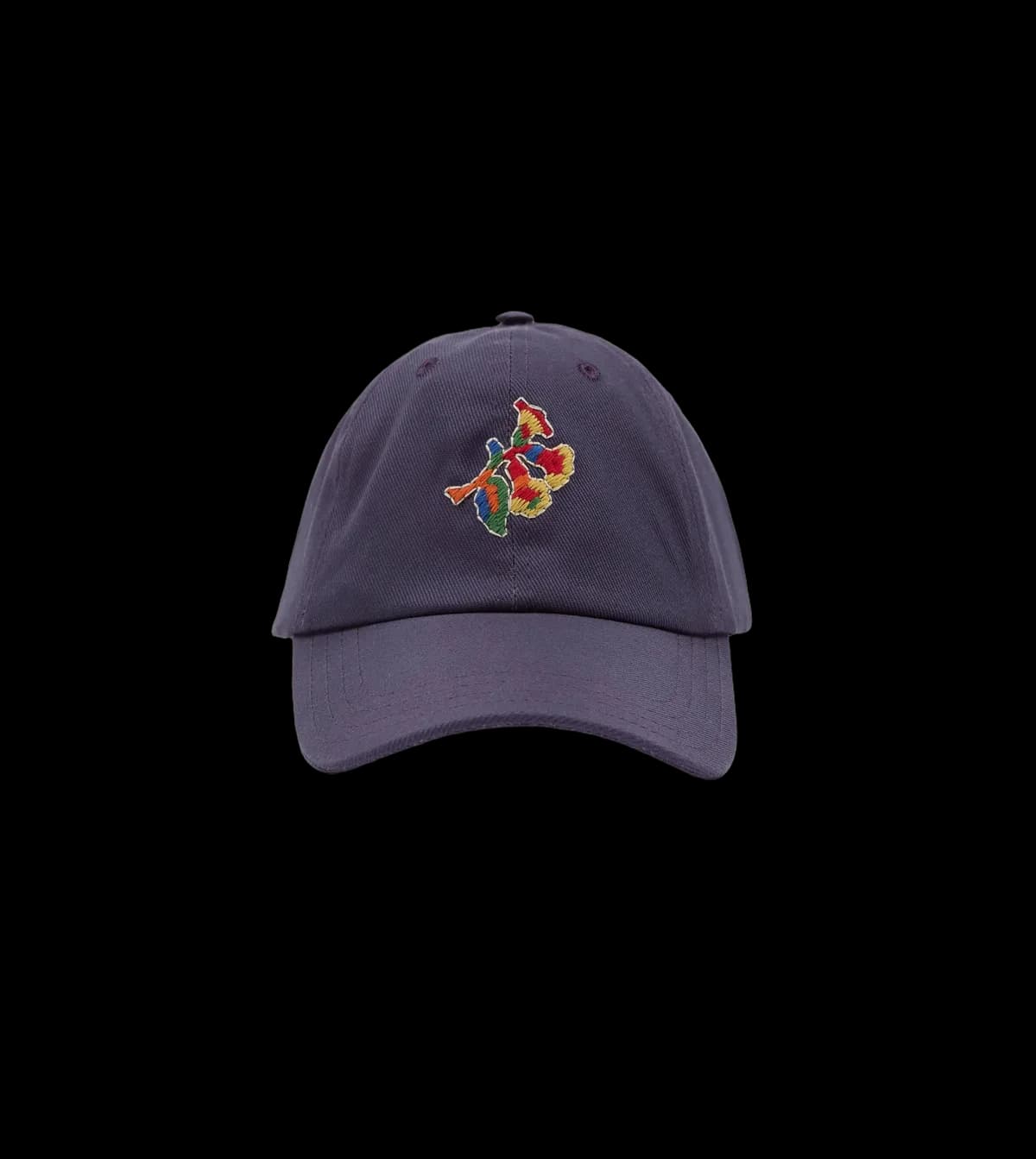 Navy 'Tapisserie' Cotton Twill Baseball Cap