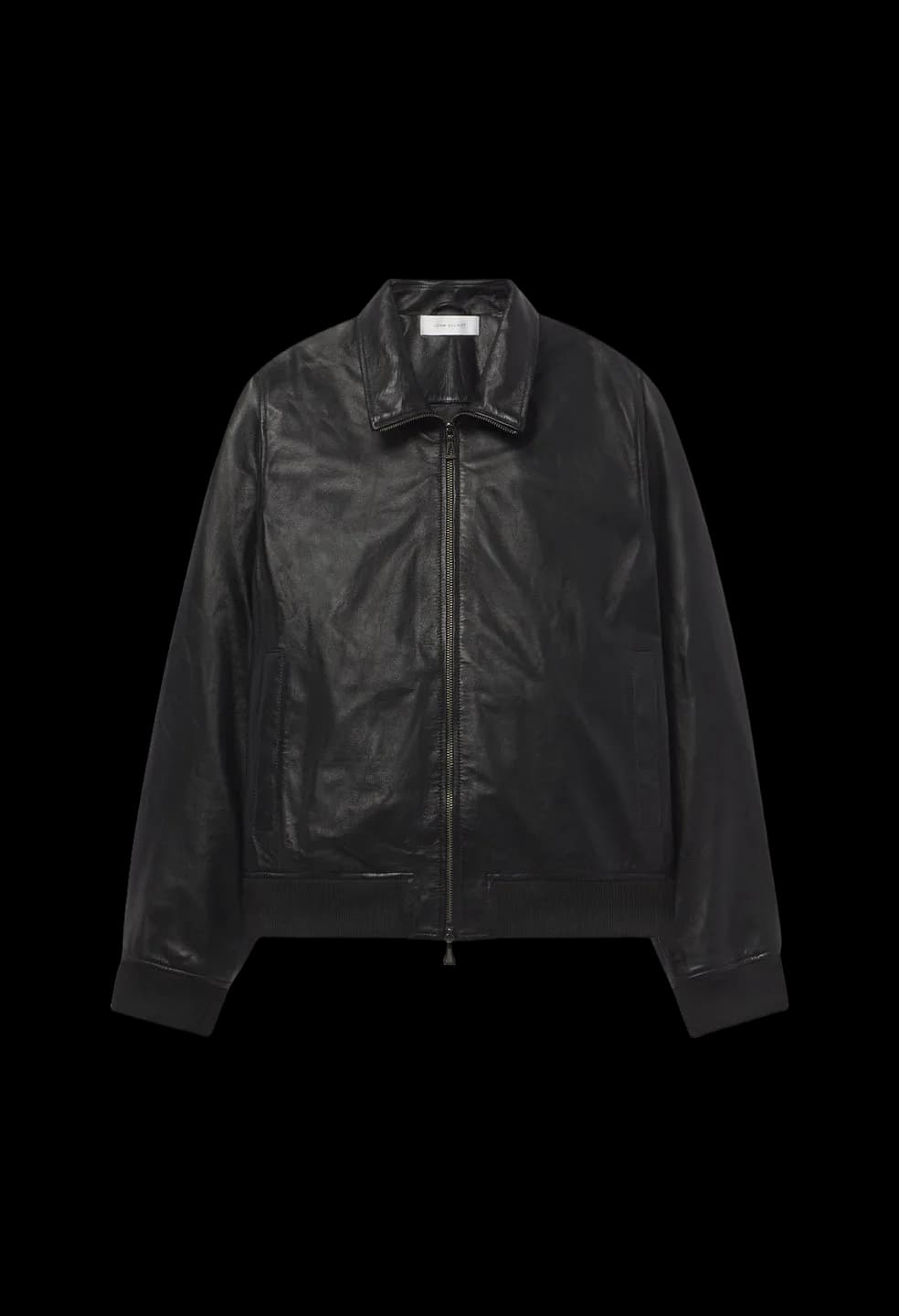 Leather Curson Bomber