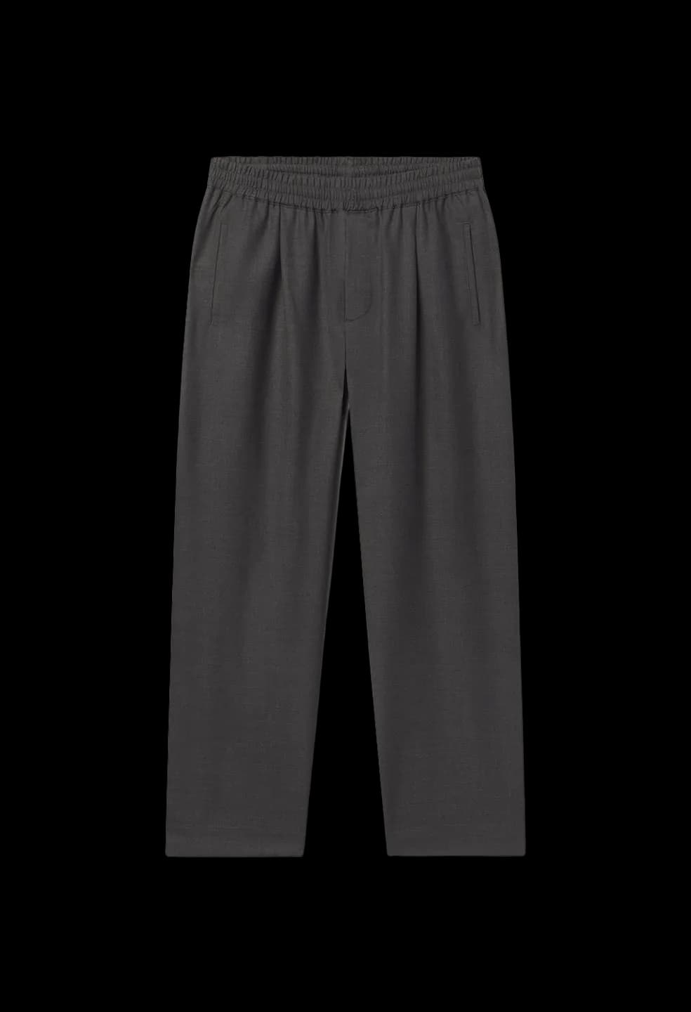 Wool Wide Easy Trouser