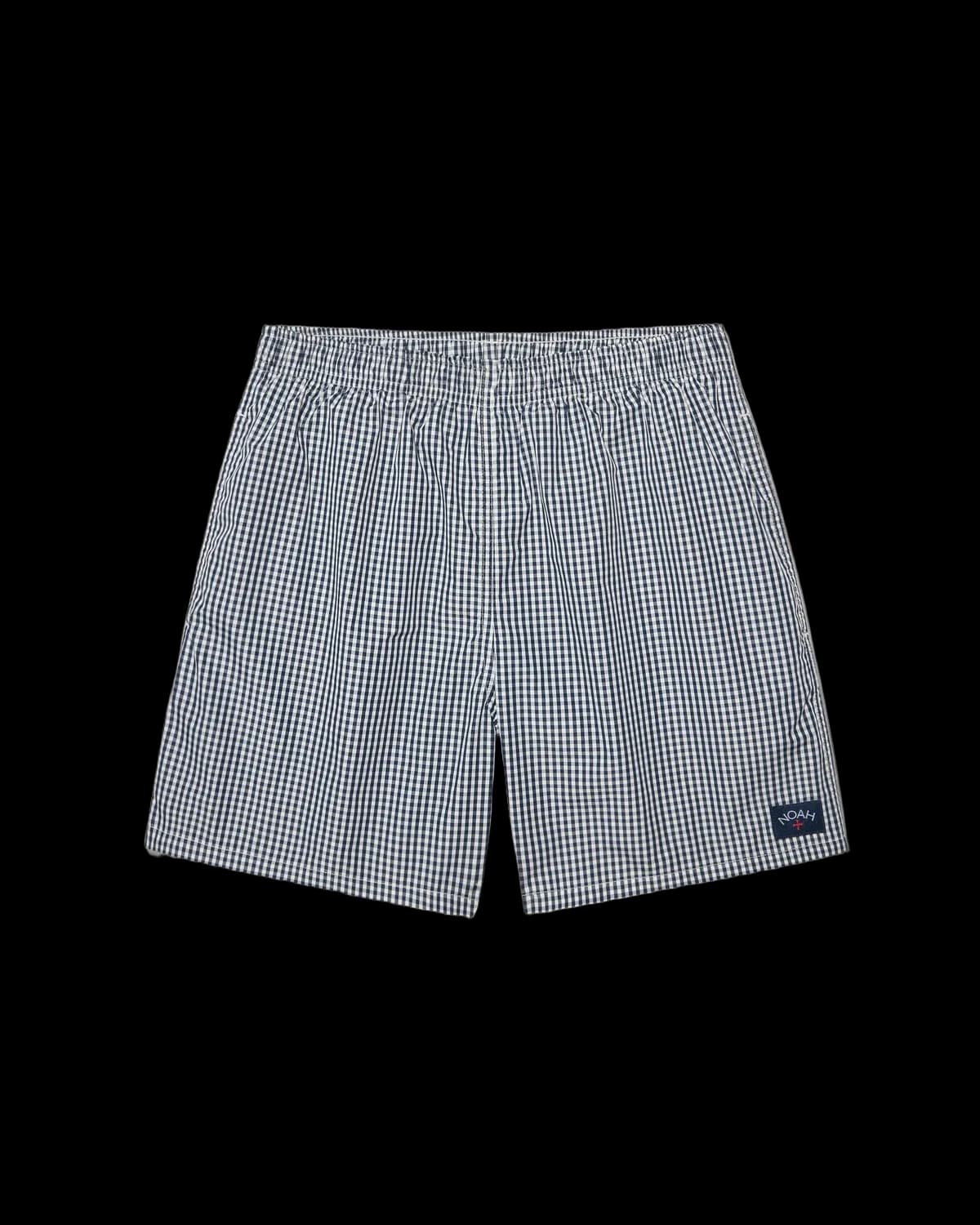 Gingham Swim Trunk