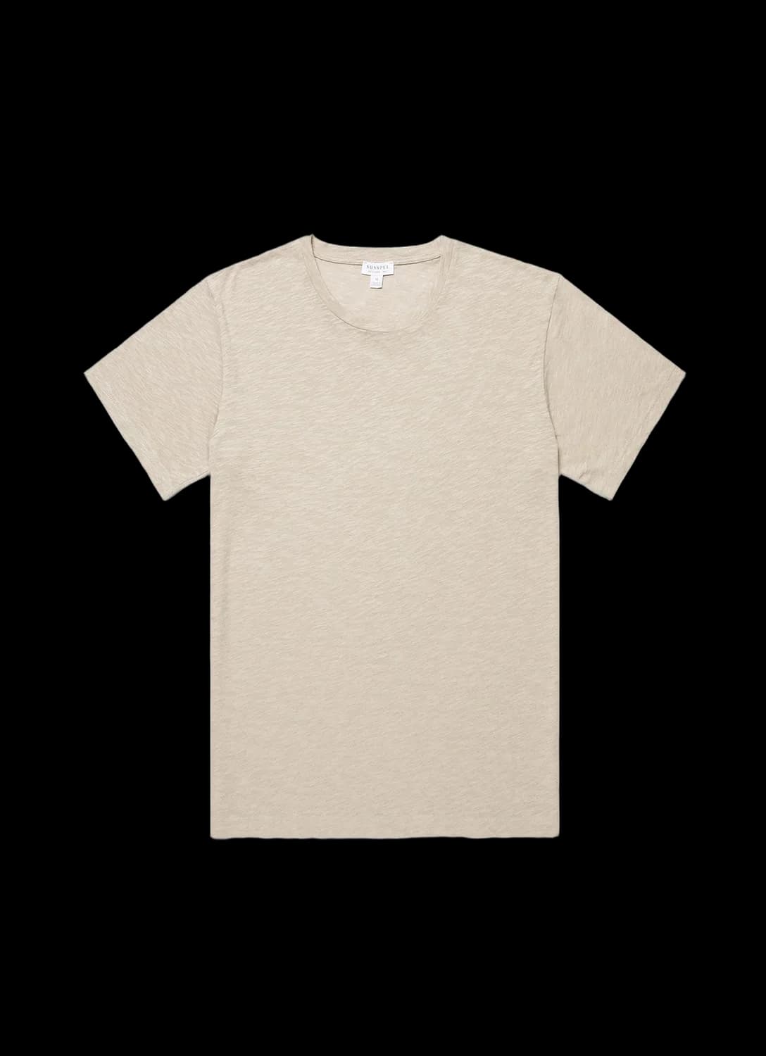 Men's Cotton Linen T-shirt in Ash