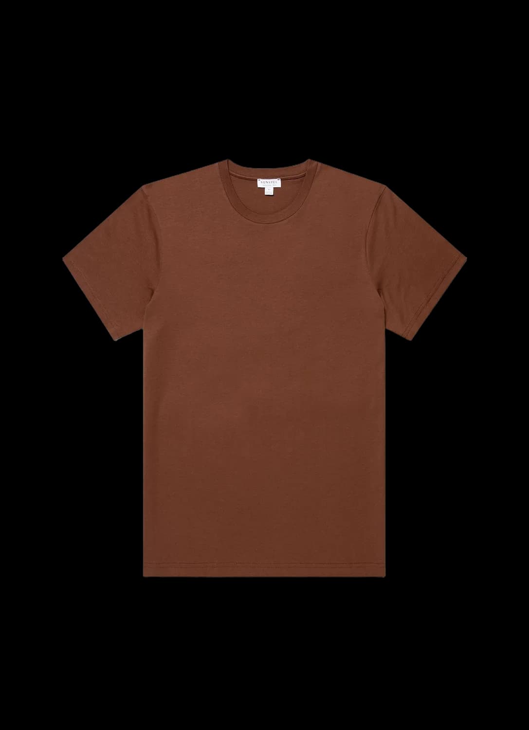 Men's Riviera Midweight T-shirt in Chestnut