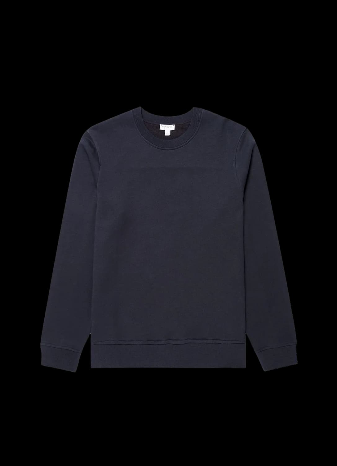 Men's Supima Loopback Sweatshirt in Midnight Navy