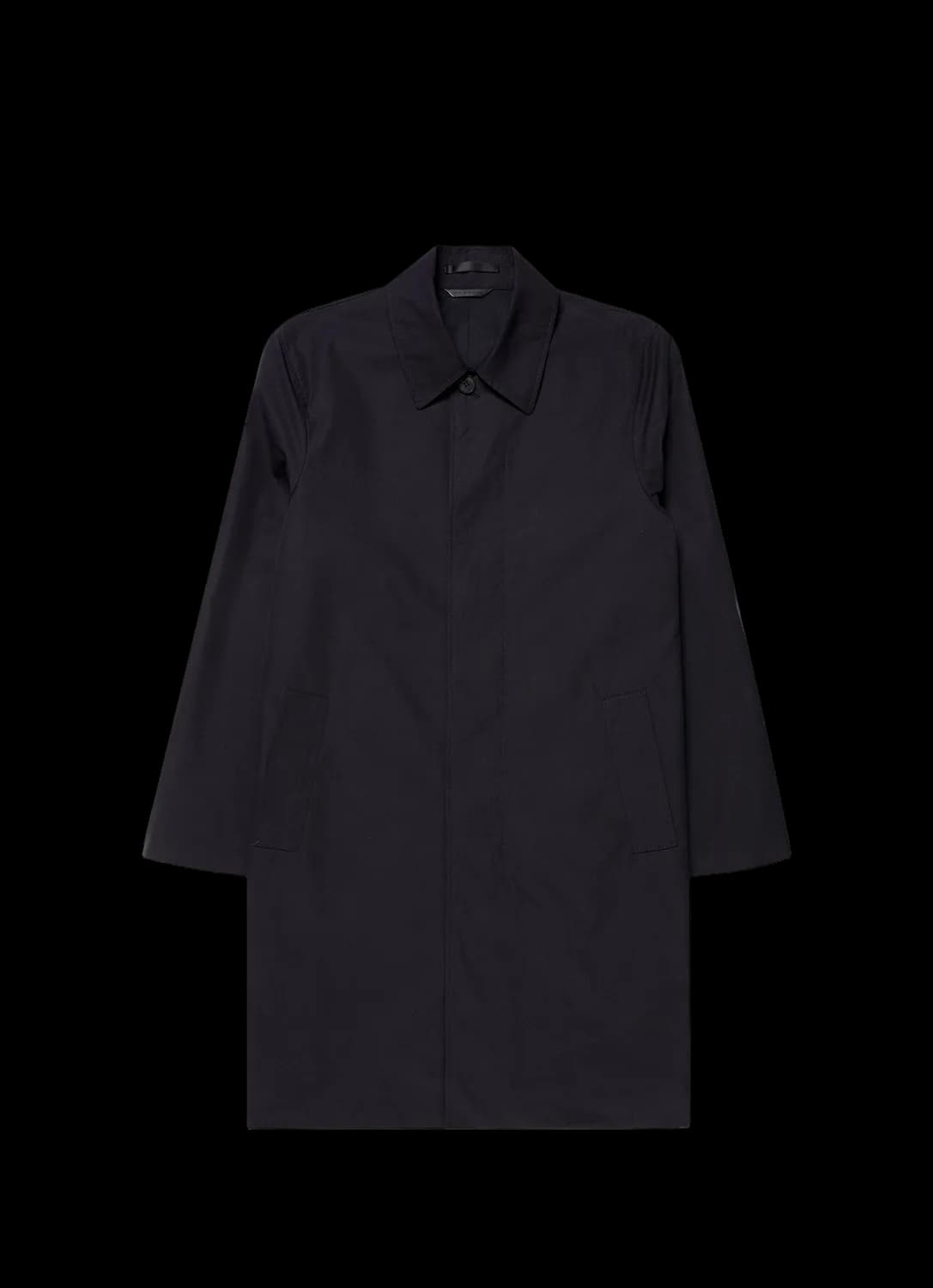 Men's Ventile Mac in Dark Navy