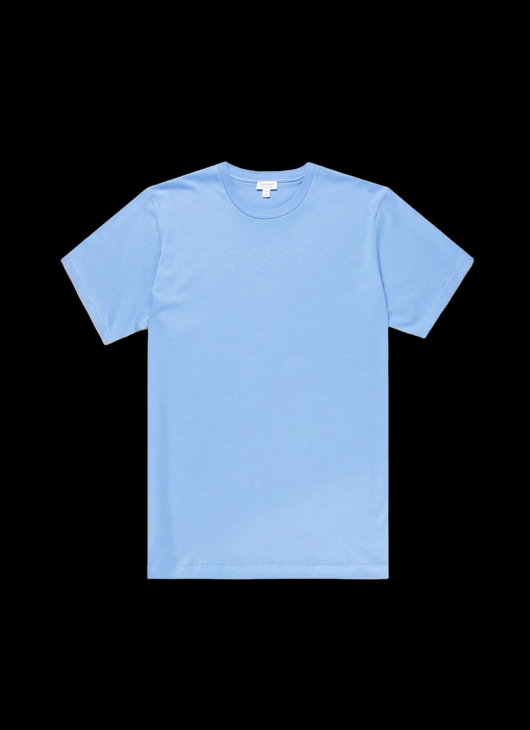 Men's Riviera Midweight T-shirt in Azure Blue