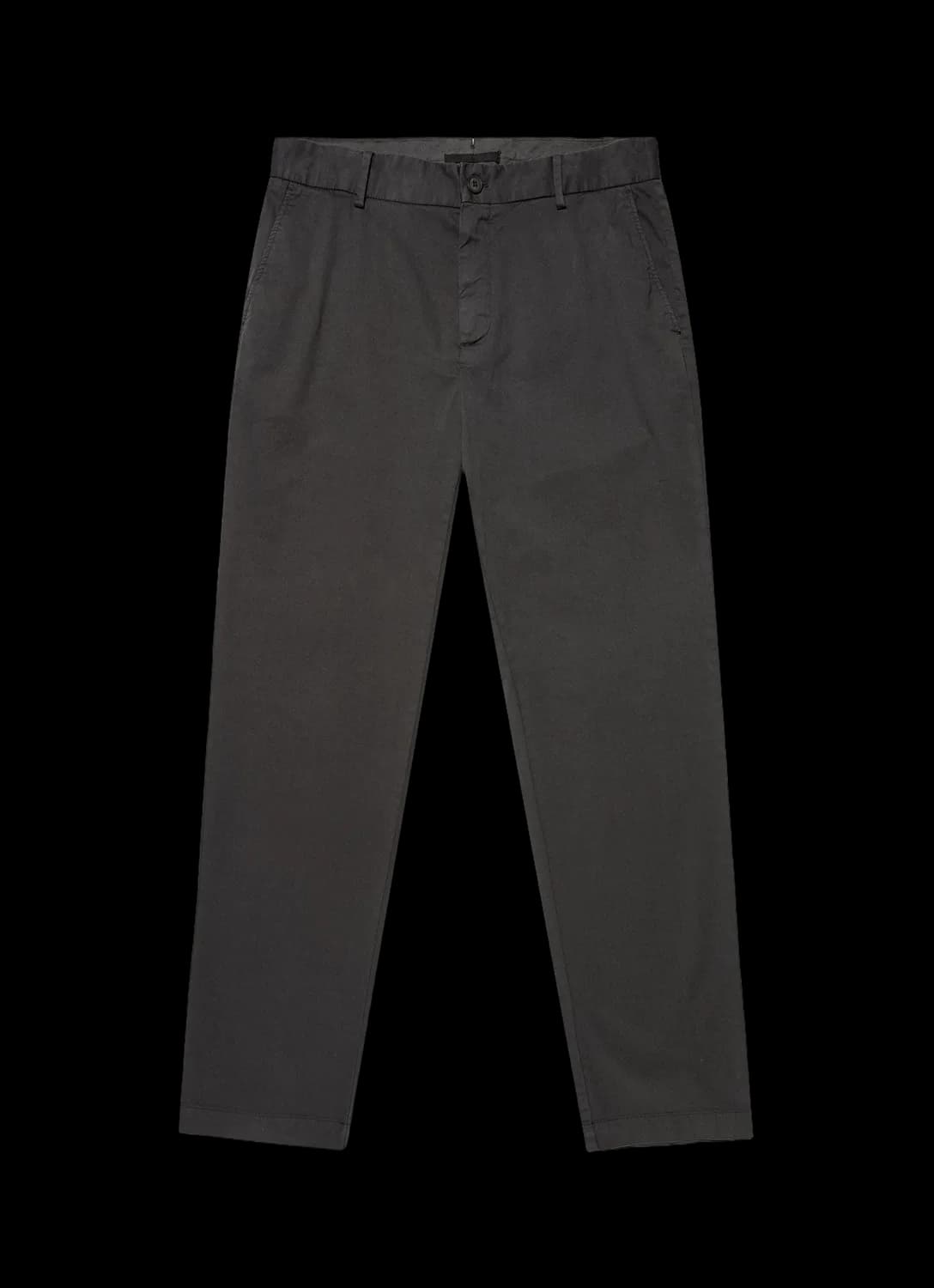 Men's Regular Fit Chino in Anthracite