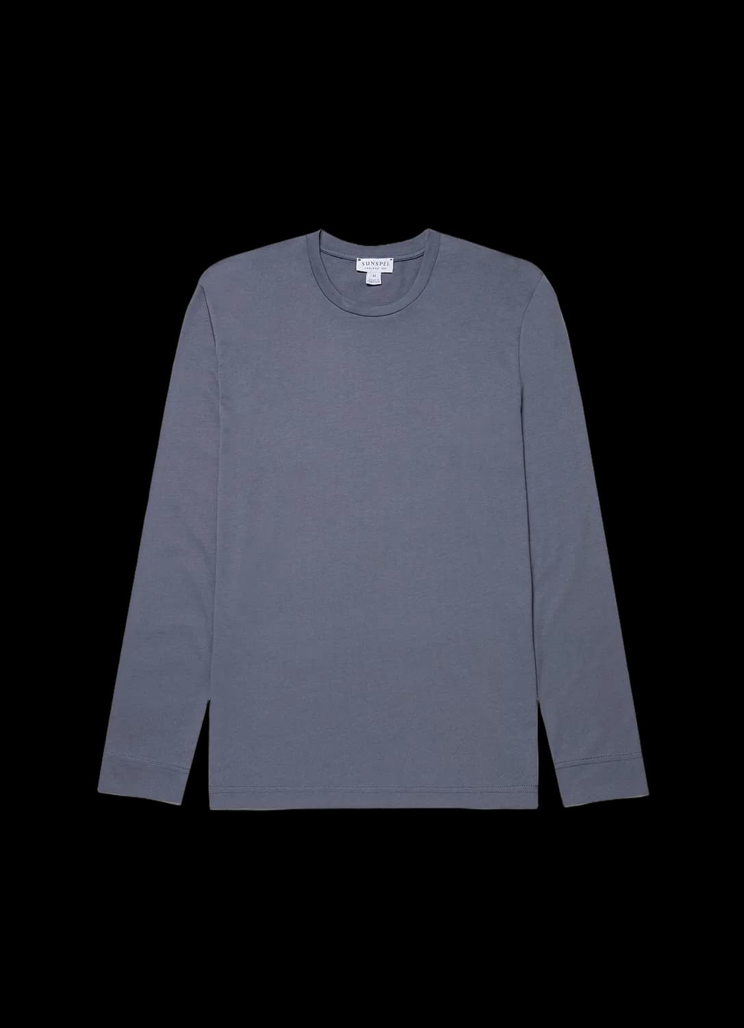 Men's Long Sleeve Riviera Midweight T-shirt in Slate Blue