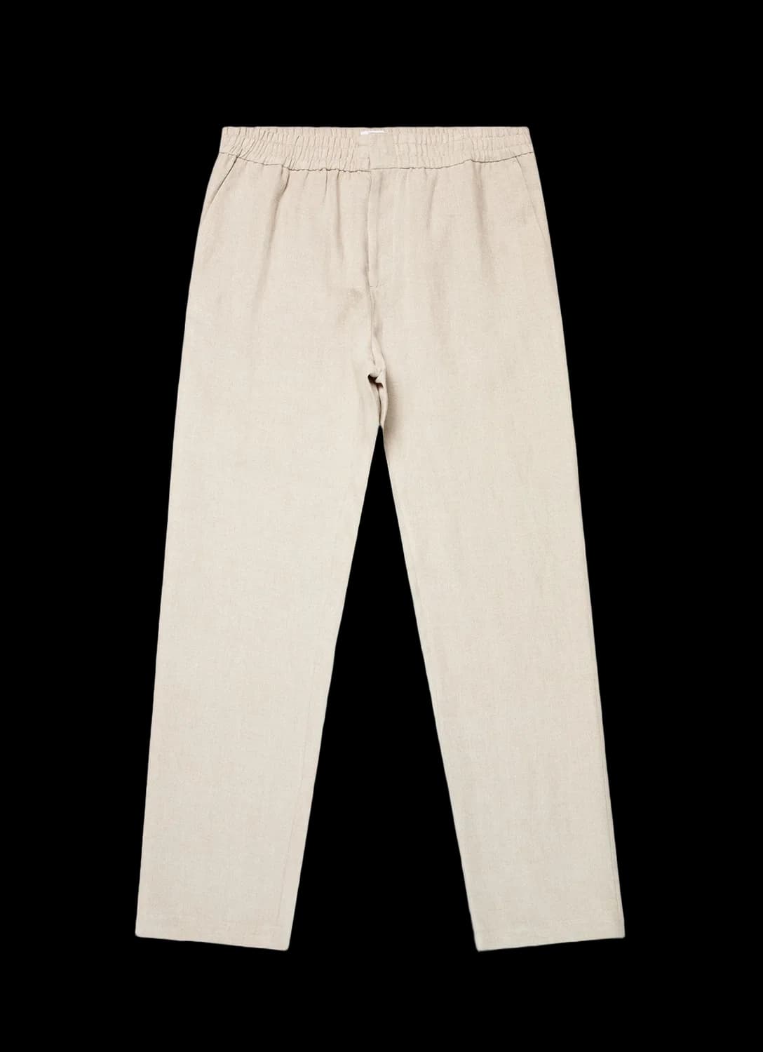 Men's Linen Drawstring Trouser in Sand