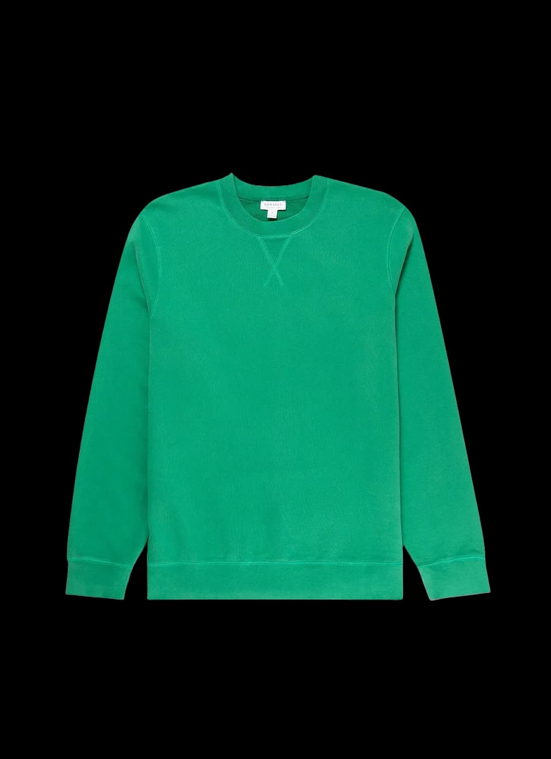 Men's Loopback Sweatshirt in Bright Green