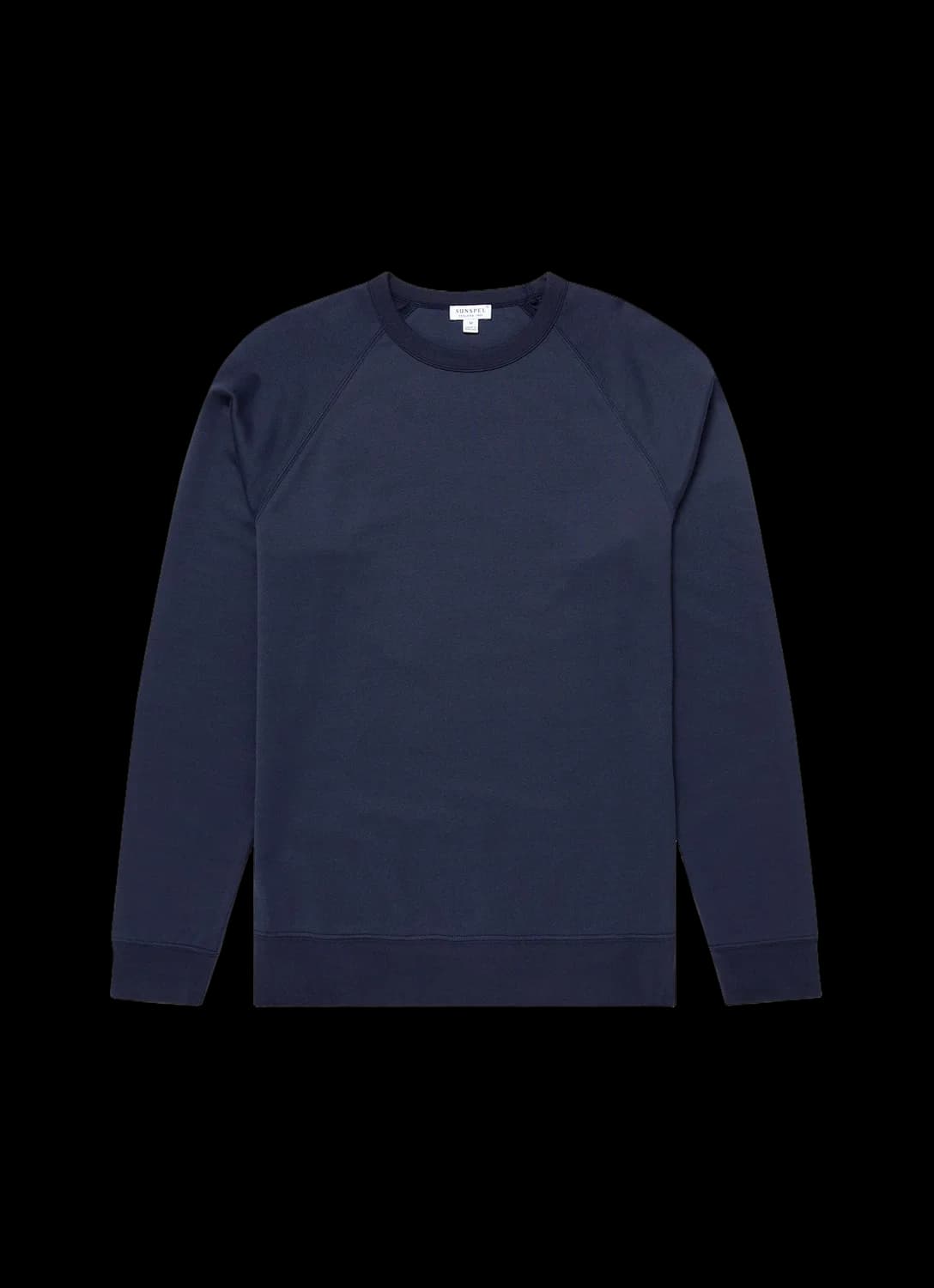 Men's Sea Island Cotton Sweatshirt in Navy