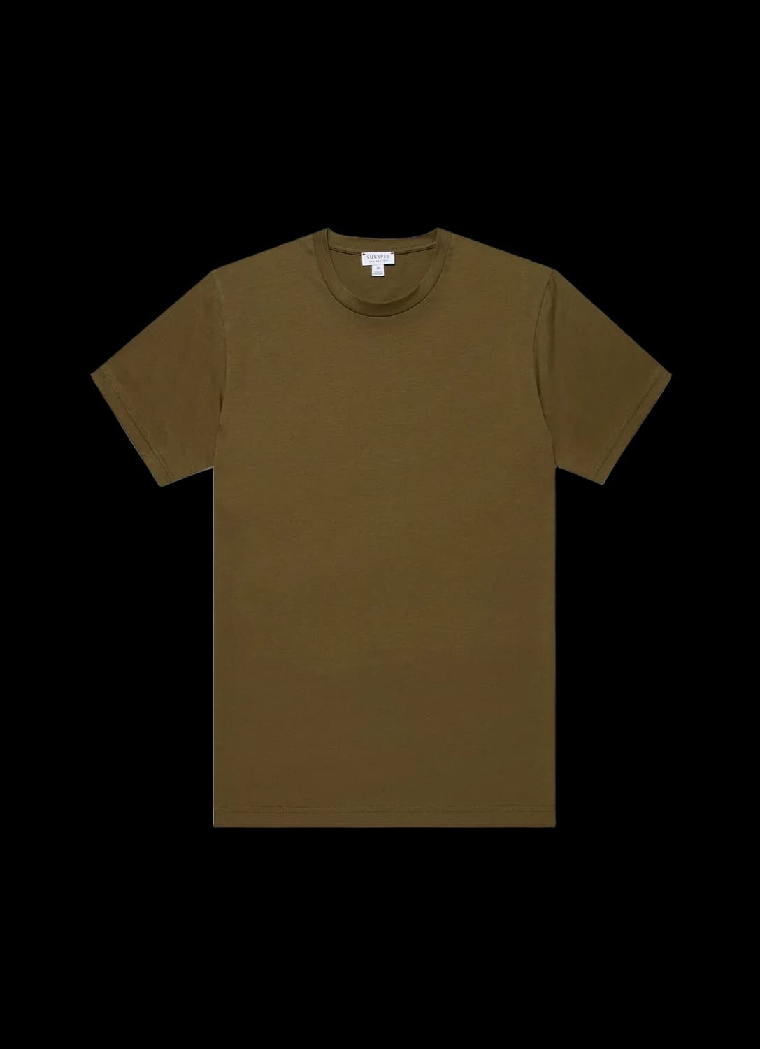 Men's Riviera Midweight T-shirt in Olive Green