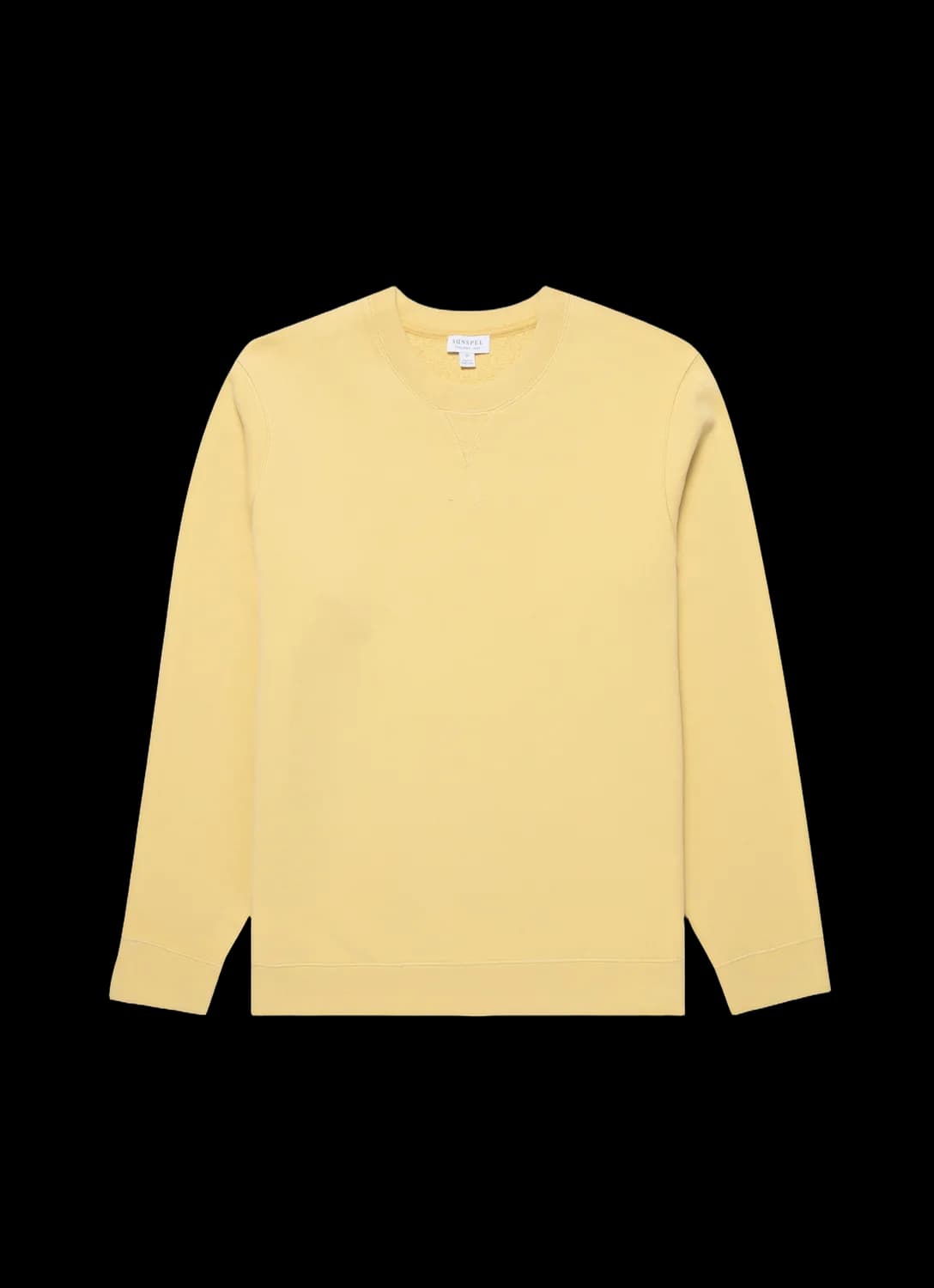 Men's Loopback Sweatshirt in Dusty Yellow