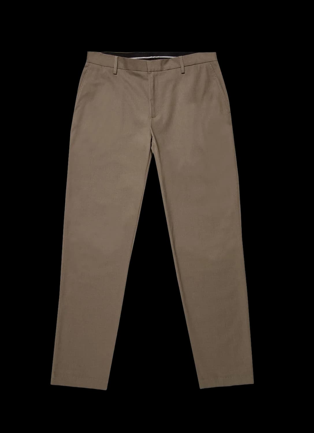 Men's Brushed Cotton Wool Trouser in Sandstone