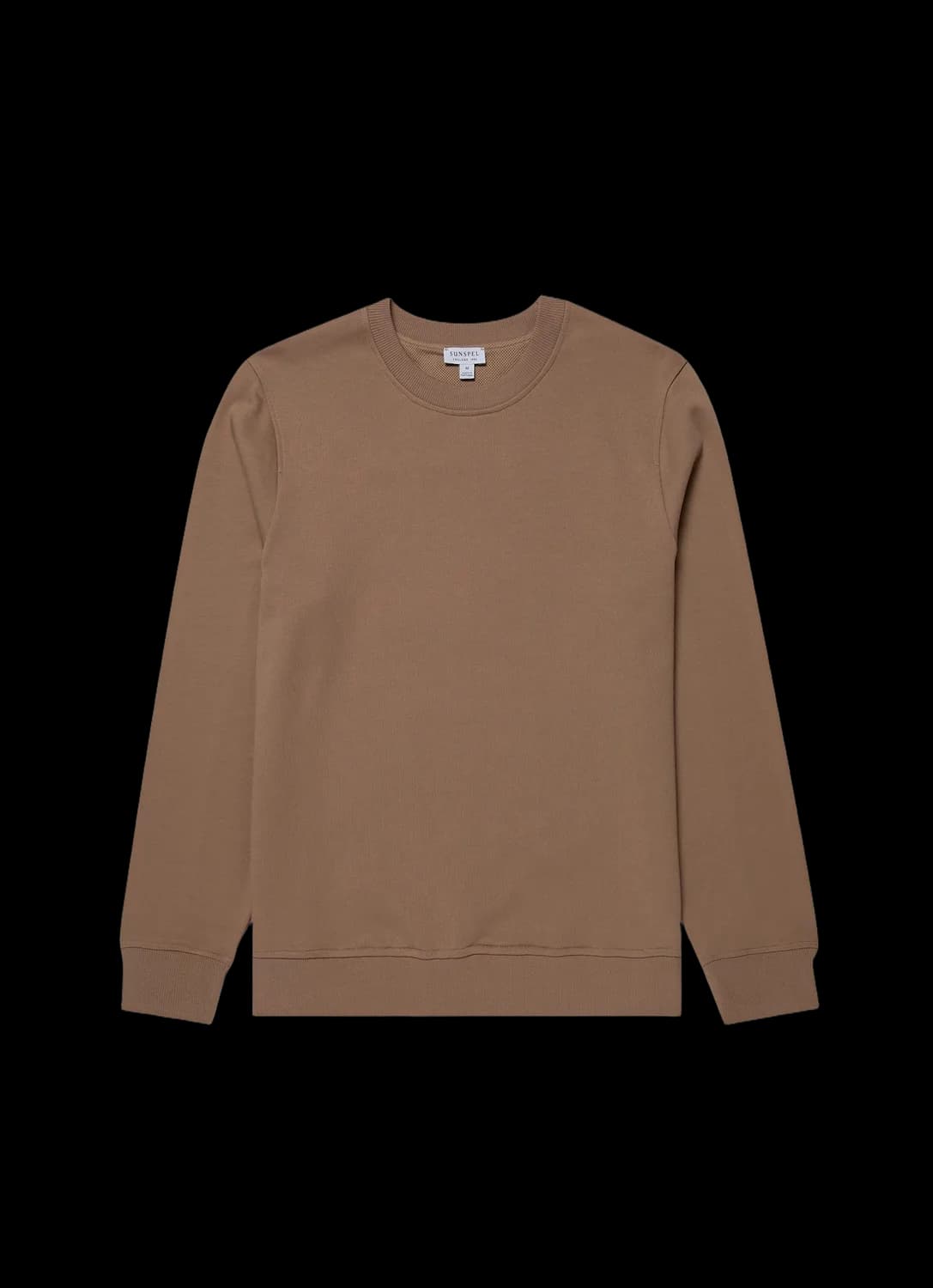 Men's Supima Loopback Sweatshirt in Dark Cedar