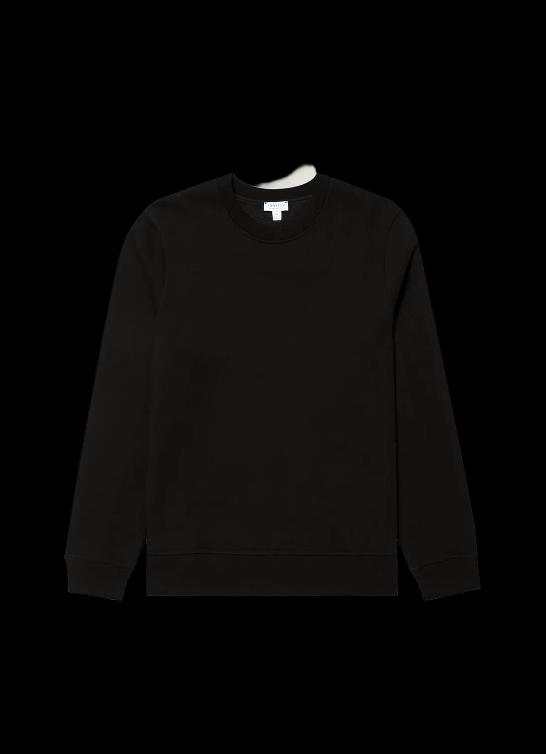 Men's Supima Loopback Sweatshirt in Black