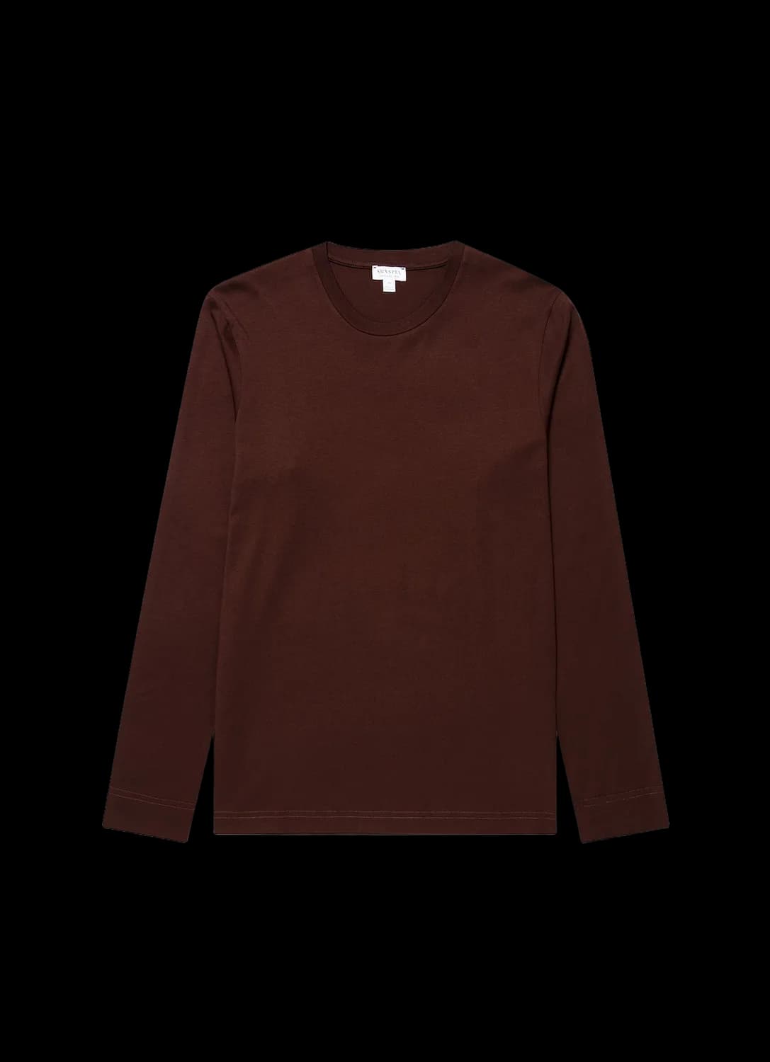 Men's Long Sleeve Riviera Midweight T-shirt in Bakelite