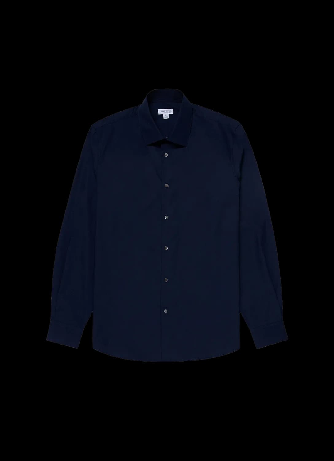 Men's Sea Island Cotton Shirt in Navy