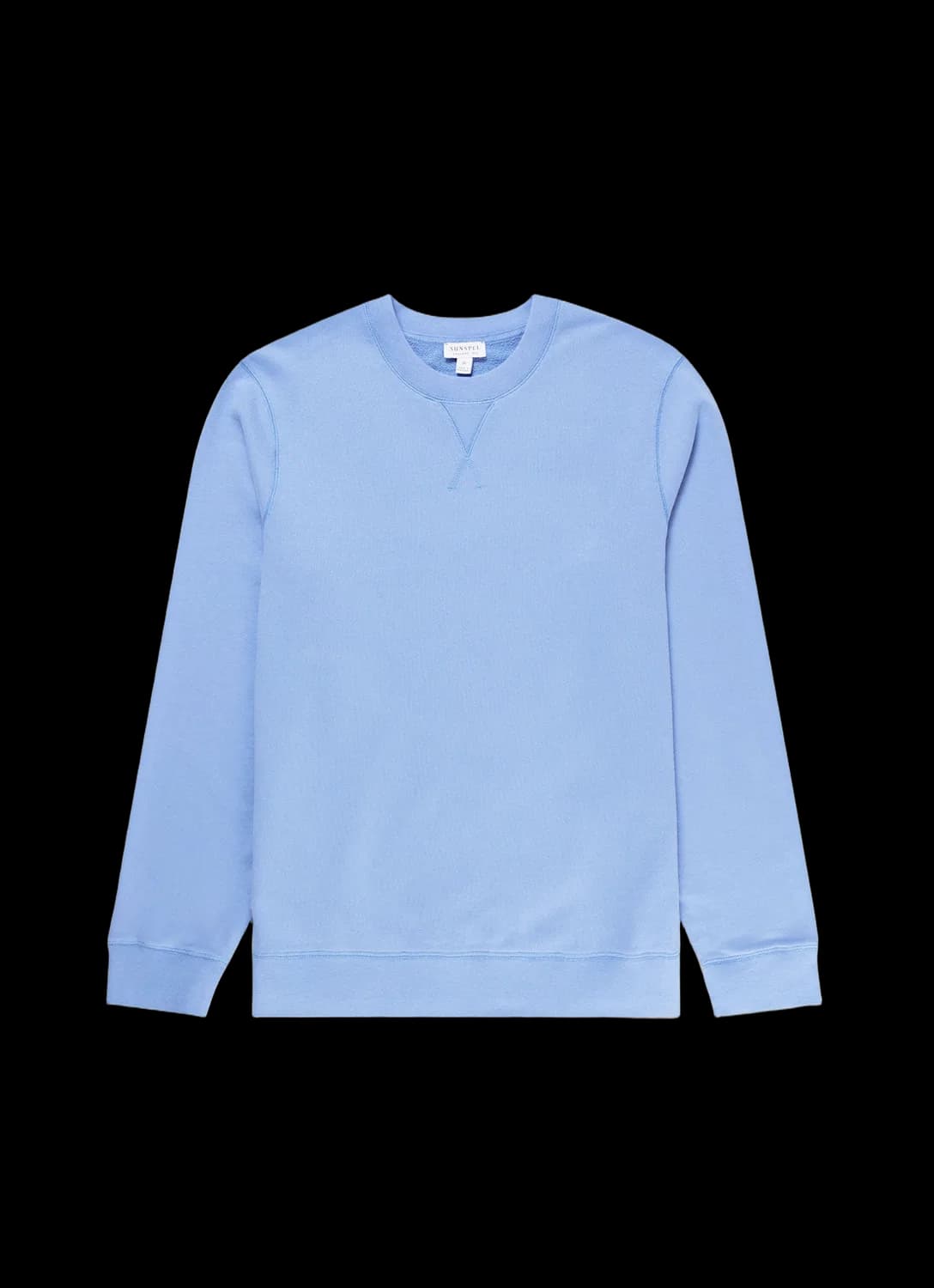 Men's Loopback Sweatshirt in Azure Blue