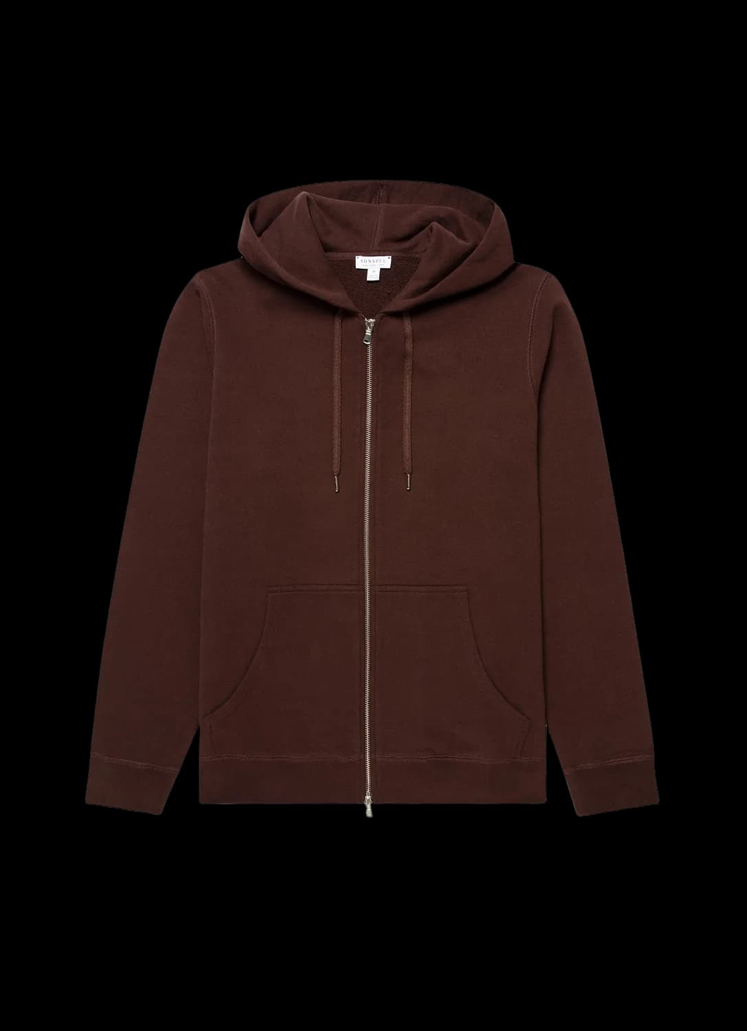 Men's Loopback Zip Hoodie in Bakelite