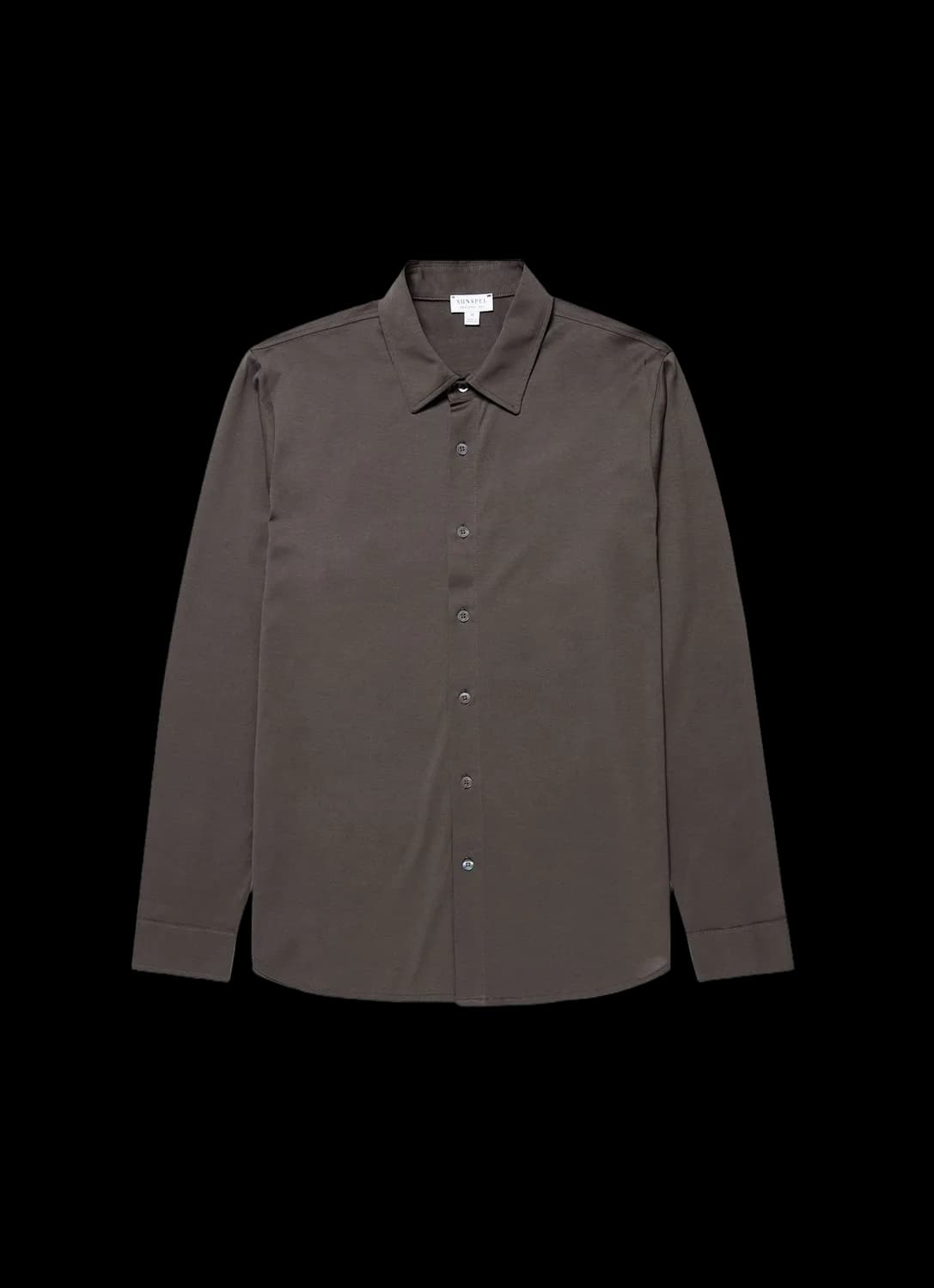 Men's Classic Jersey Shirt in Anthracite