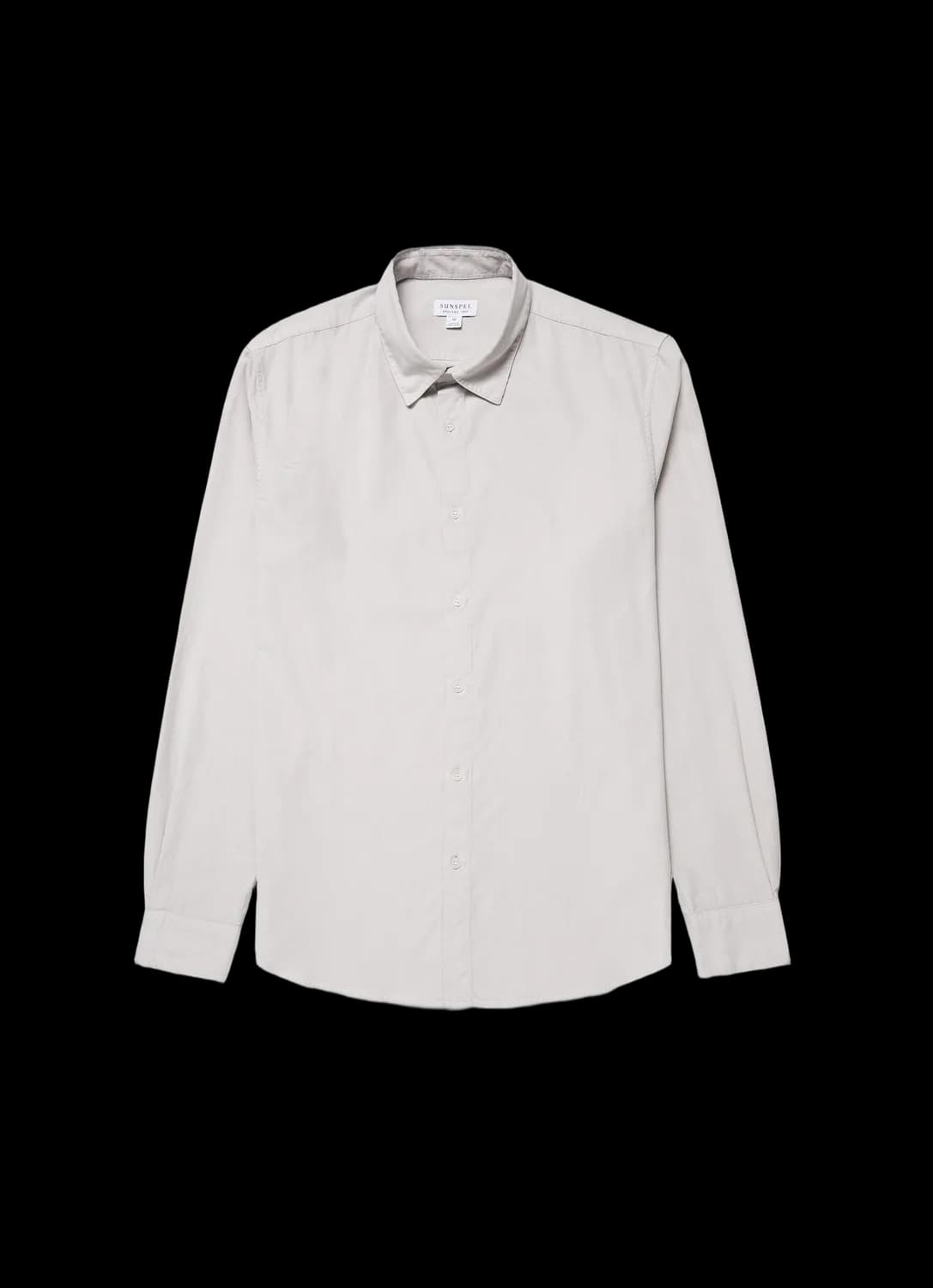 Men's Fine Cord Shirt in Putty