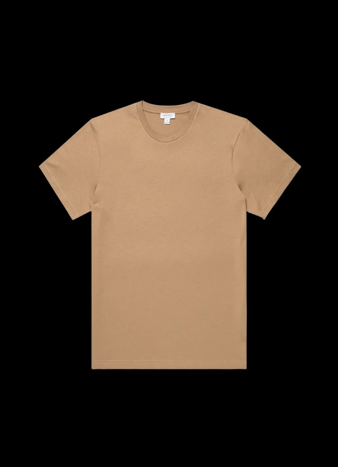 Men's Riviera Midweight T-shirt in Dark Beige
