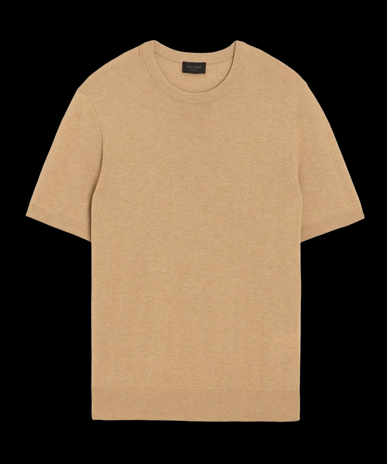 Silk-Cashmere Sweater Tee
