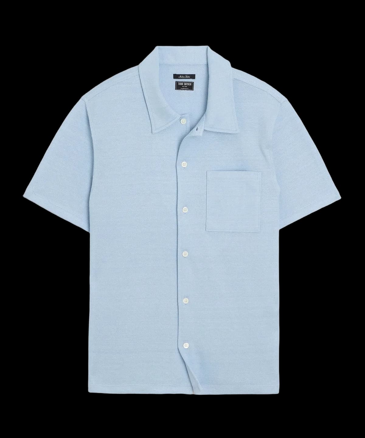 Italian Linen-Cotton Knit Shirt