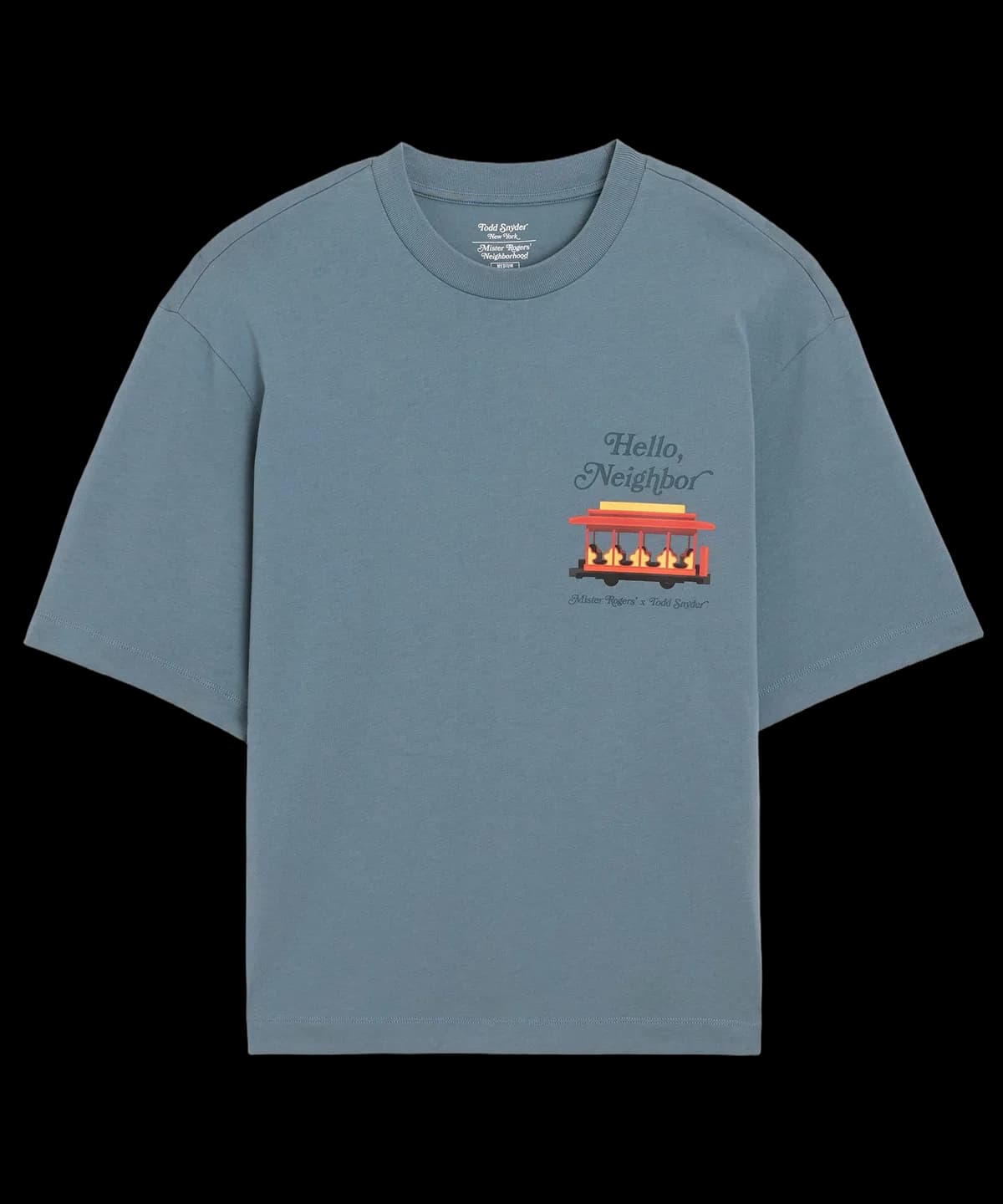 Todd Snyder x Mister Rogers' Neighborhood Trolley Tee