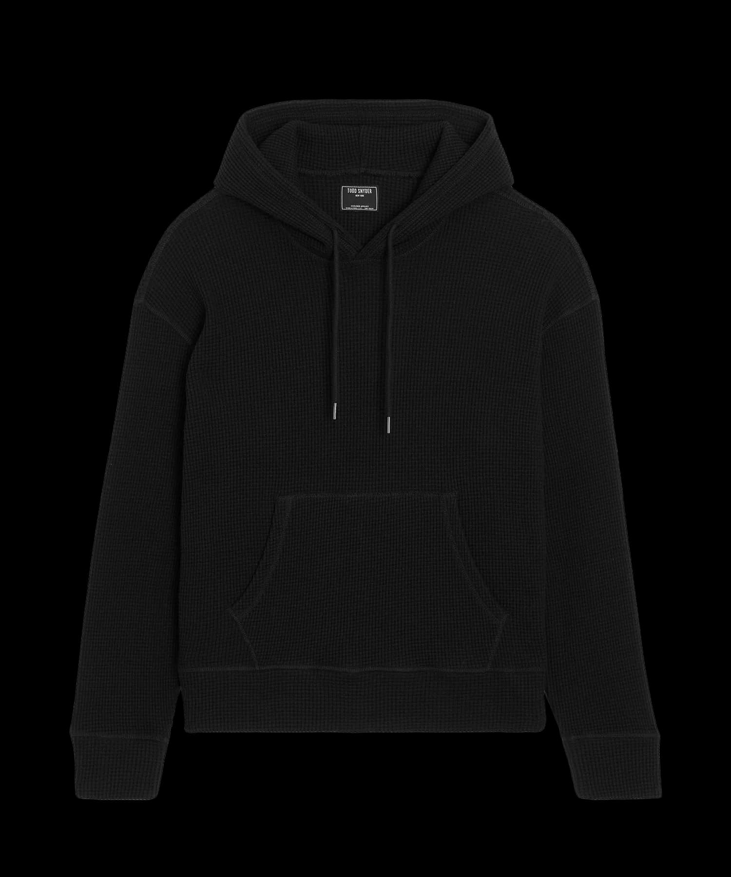 Portuguese Cotton Waffle Hoodie