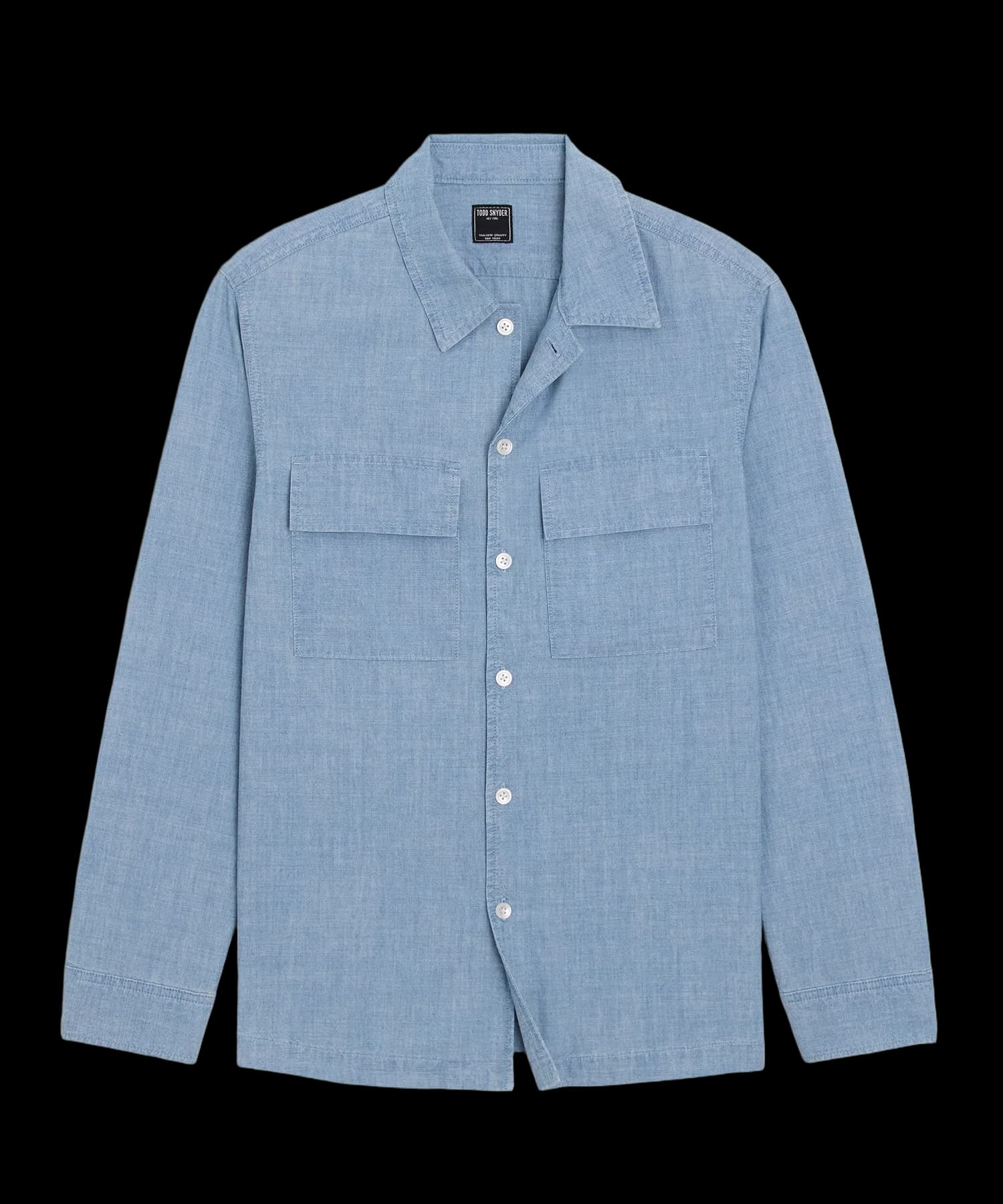 Relaxed Chambray CPO Overshirt