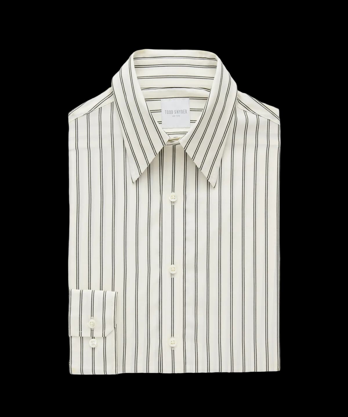 Poplin Long Point Collar Dress Shirt