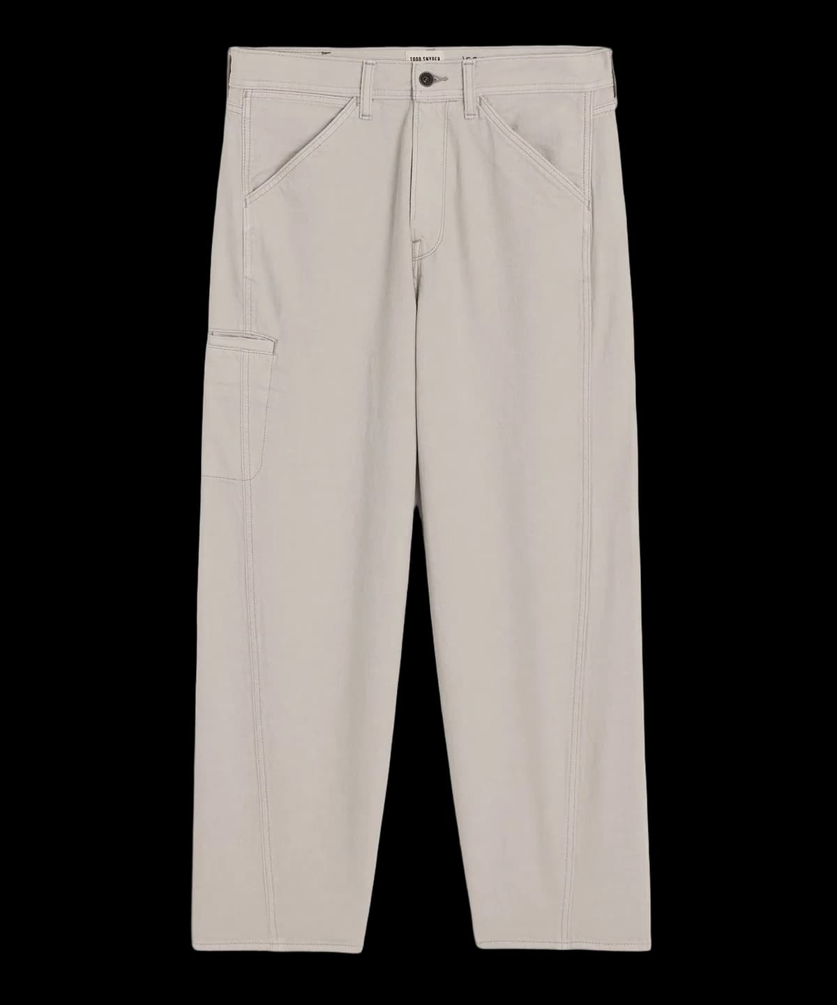 Relaxed Barrel Jean in Stone