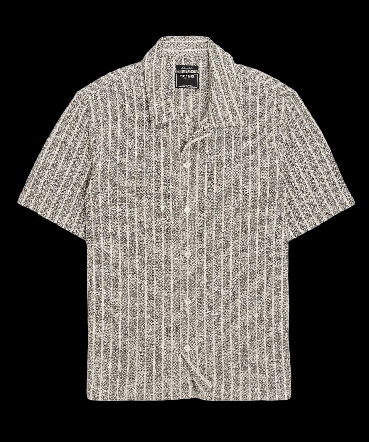 Italian Bouclé Cabana Shirt