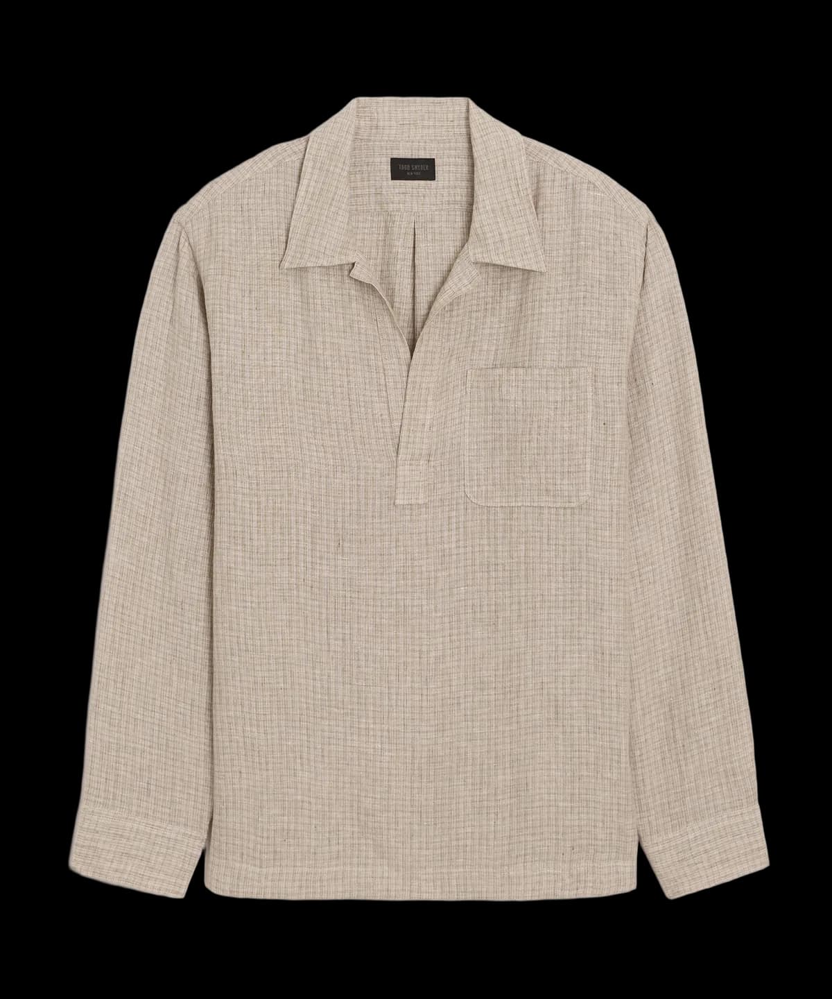 Linen Popover Shirt