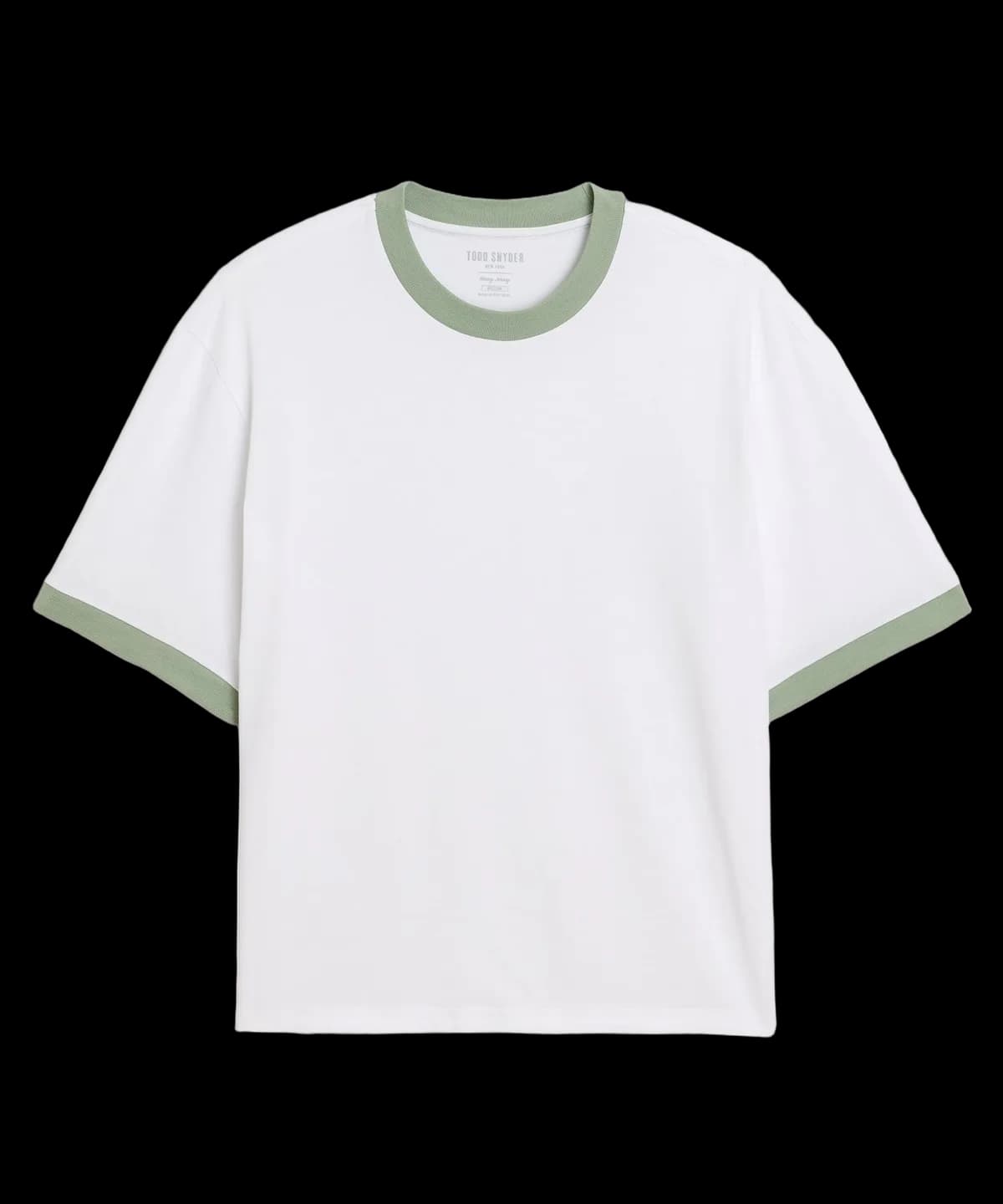 Boxy Jersey Ringer Tee