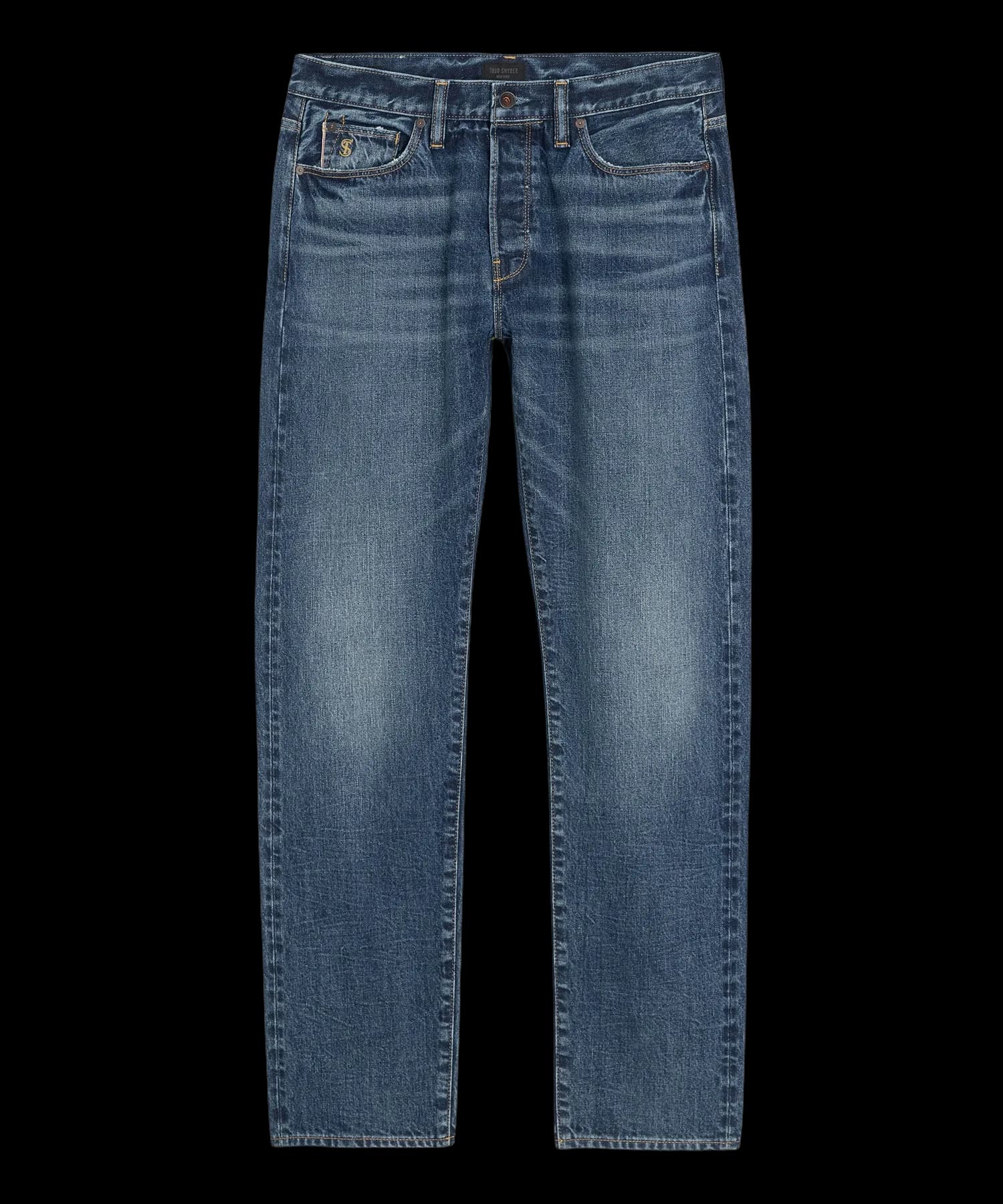 Slim Selvedge Jean in Dark Indigo
