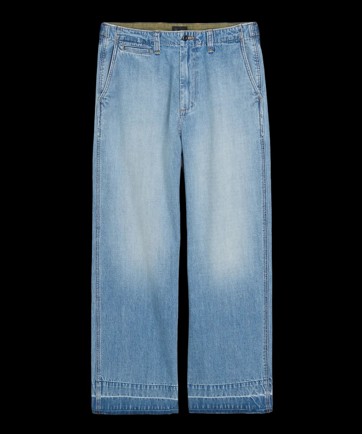 Lightweight Big Jean in Light Indigo