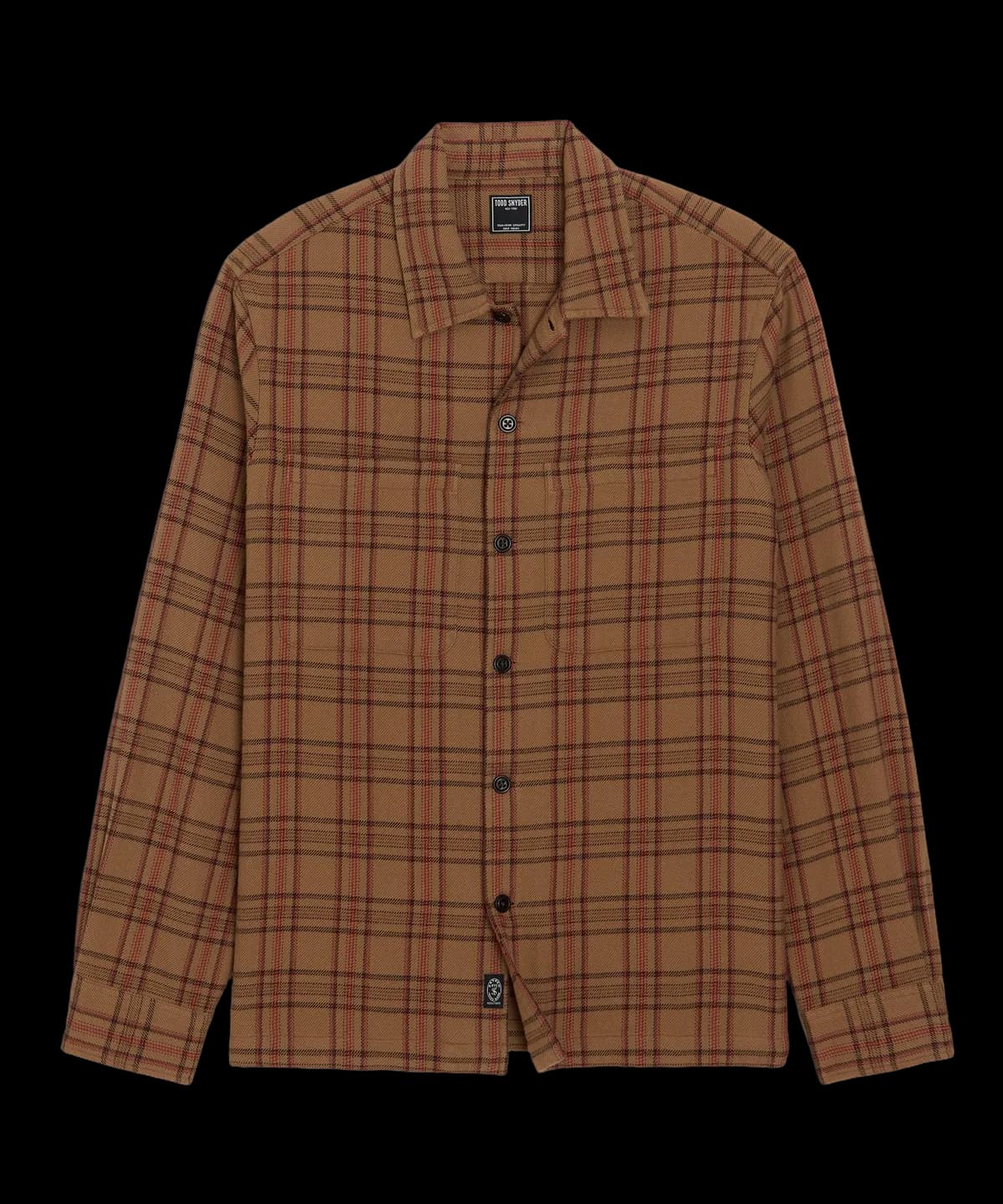 Italian Double-Brushed Flannel Shirt