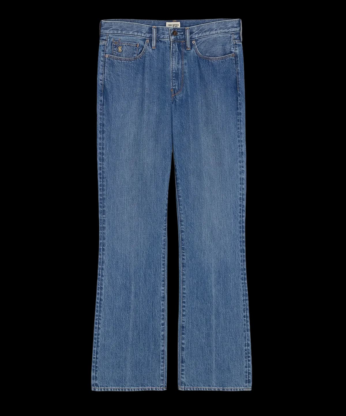Western Jean in Vintage Blue